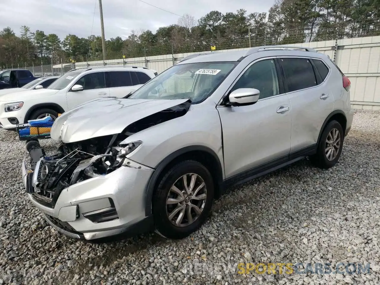 1 Photograph of a damaged car 5N1AT2MT5KC770686 NISSAN ROGUE 2019