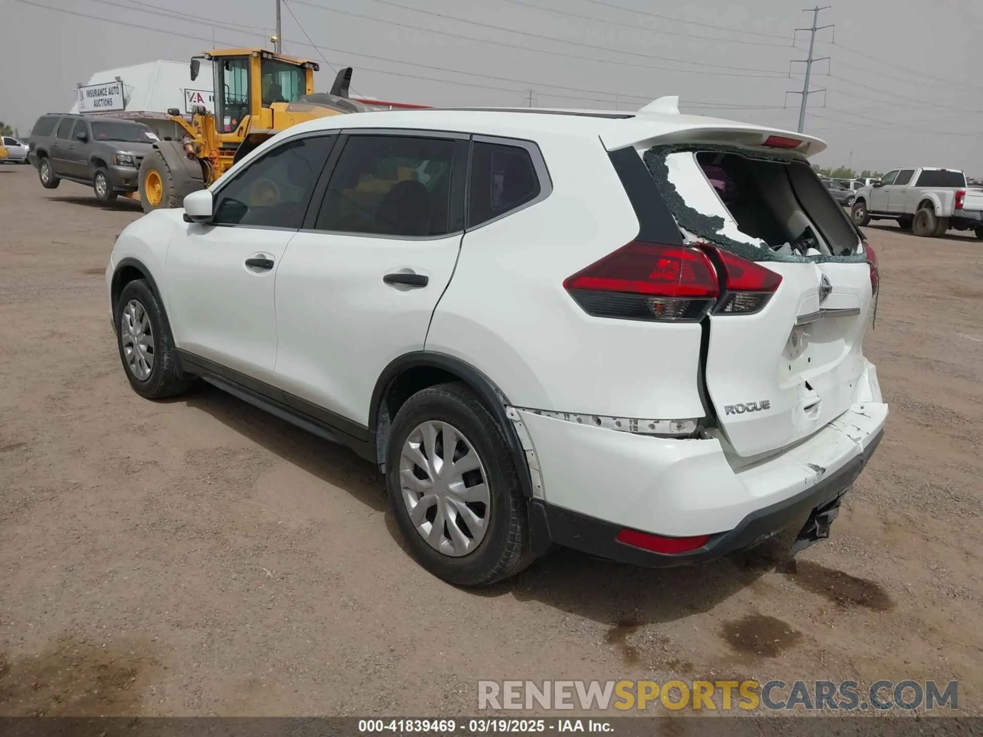 3 Photograph of a damaged car 5N1AT2MT6KC717186 NISSAN ROGUE 2019
