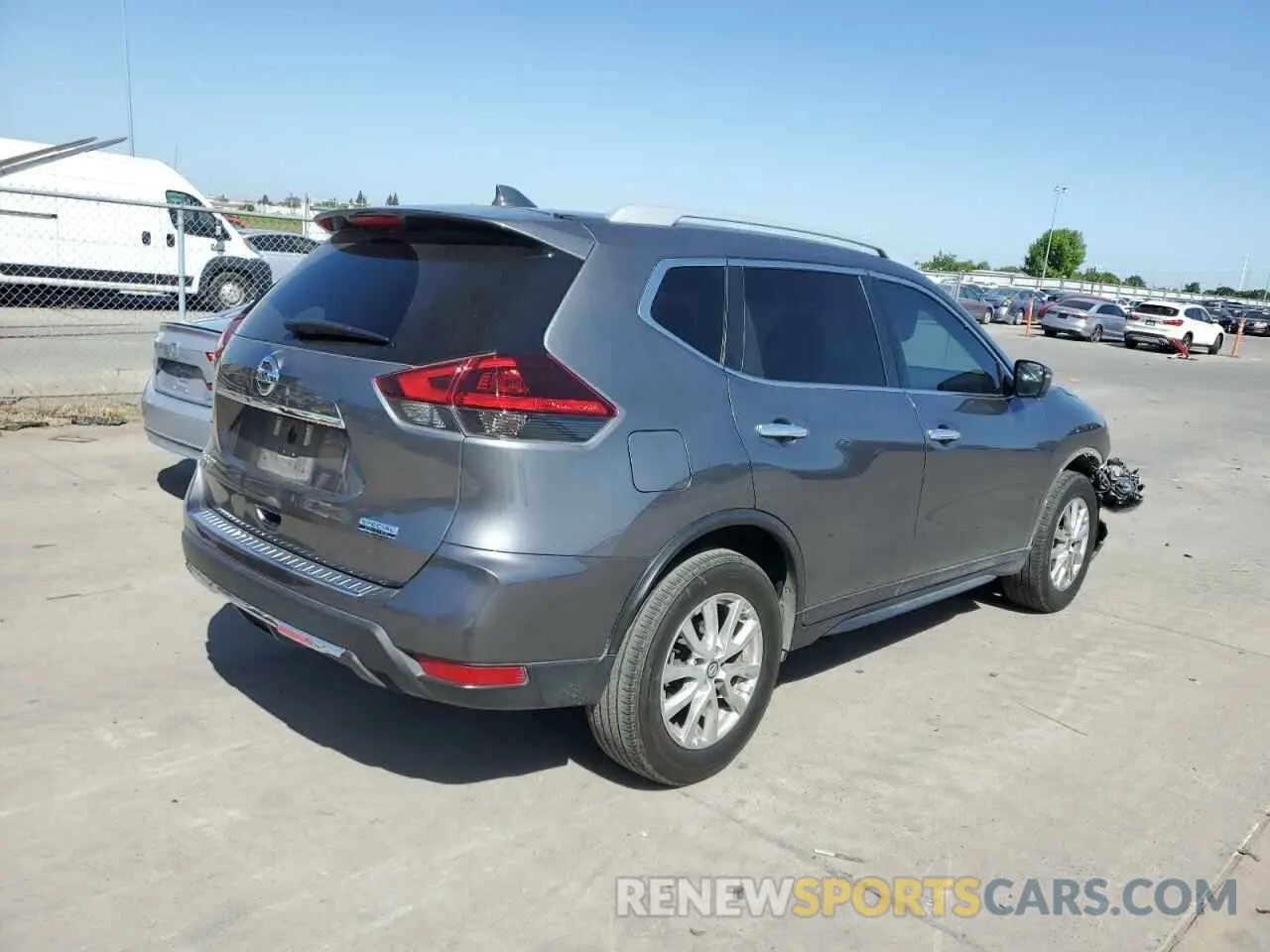 3 Photograph of a damaged car 5N1AT2MT6KC717527 NISSAN ROGUE 2019