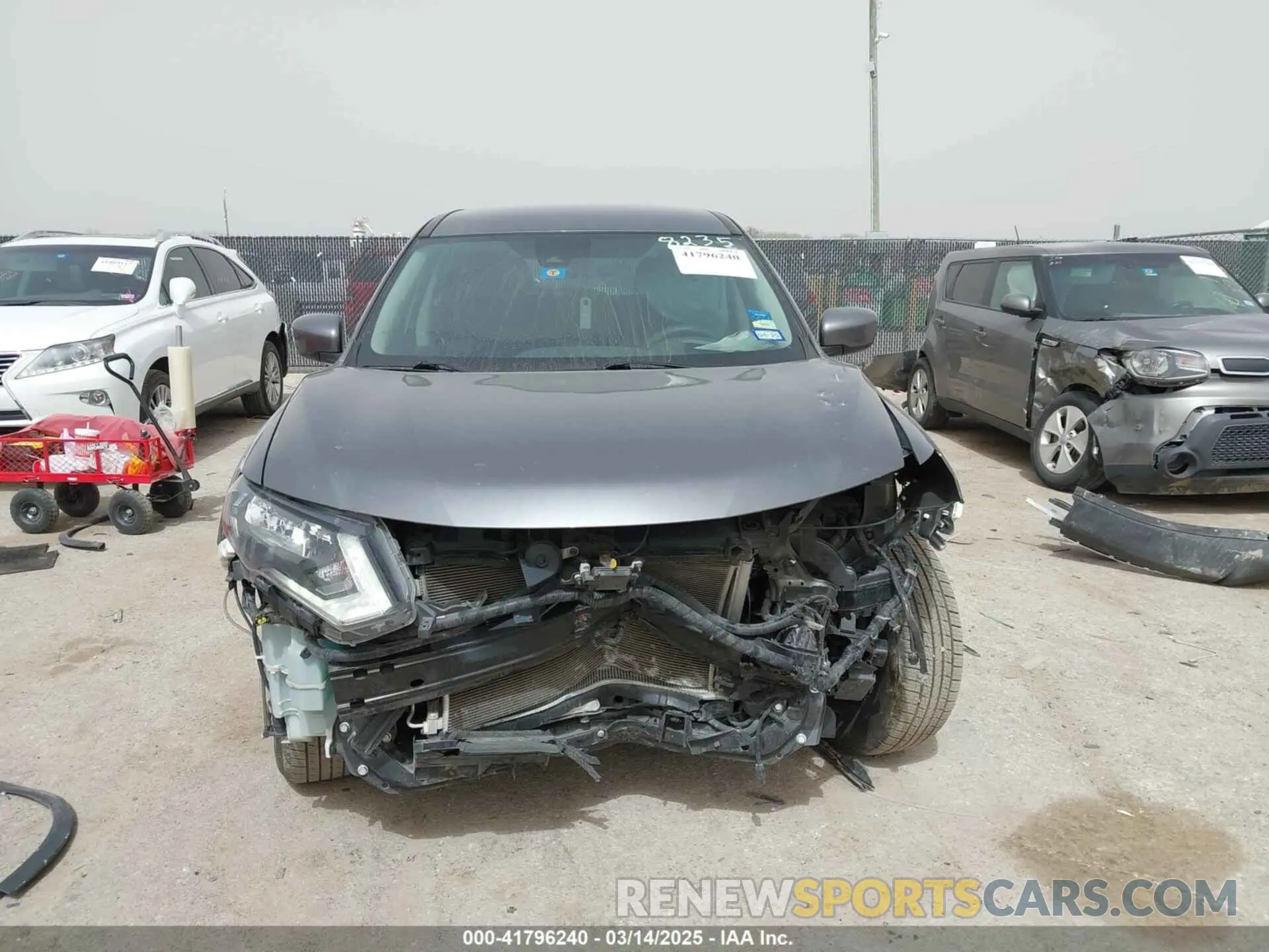12 Photograph of a damaged car 5N1AT2MT6KC768235 NISSAN ROGUE 2019