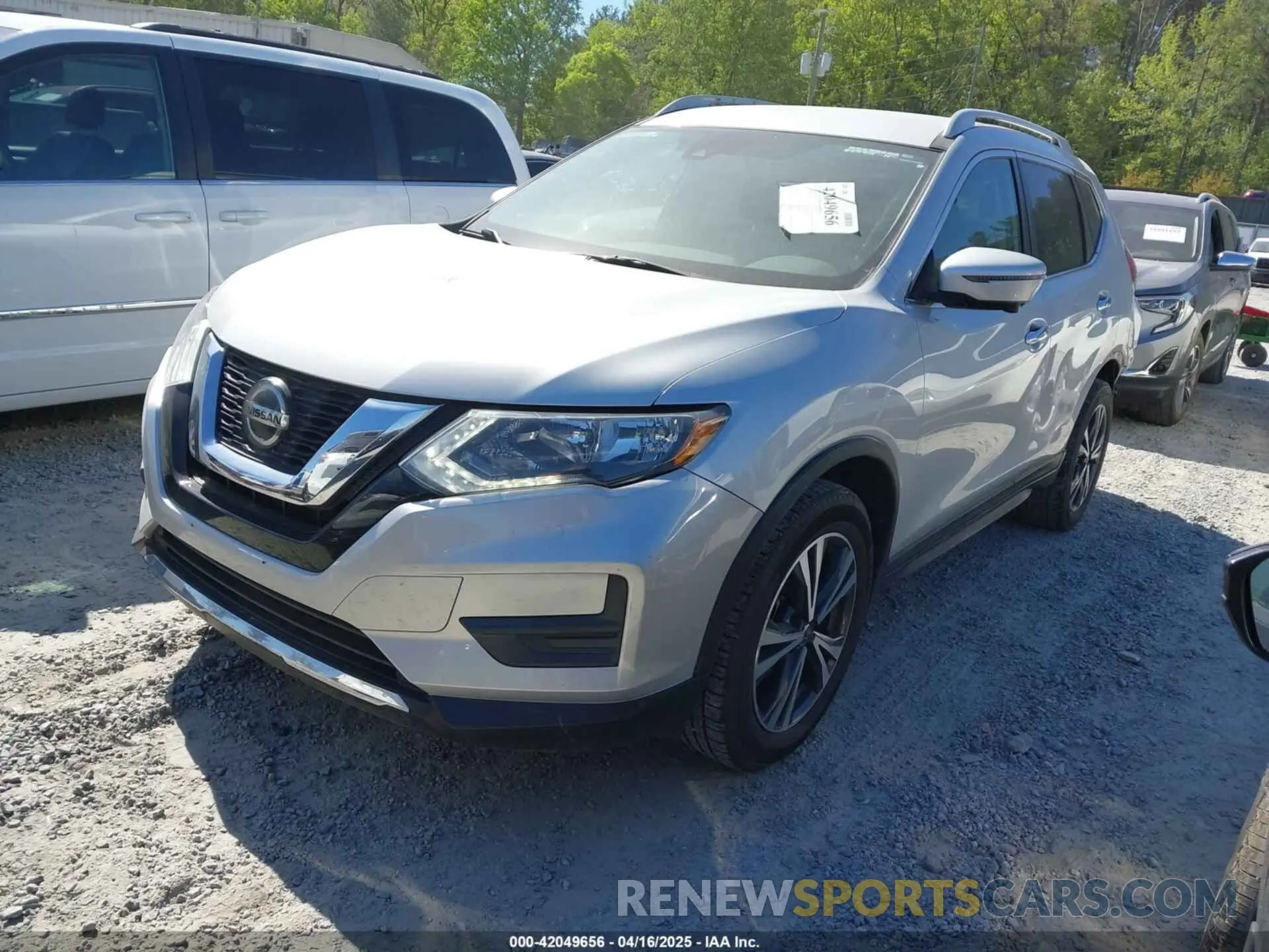 2 Photograph of a damaged car 5N1AT2MT6KC787285 NISSAN ROGUE 2019