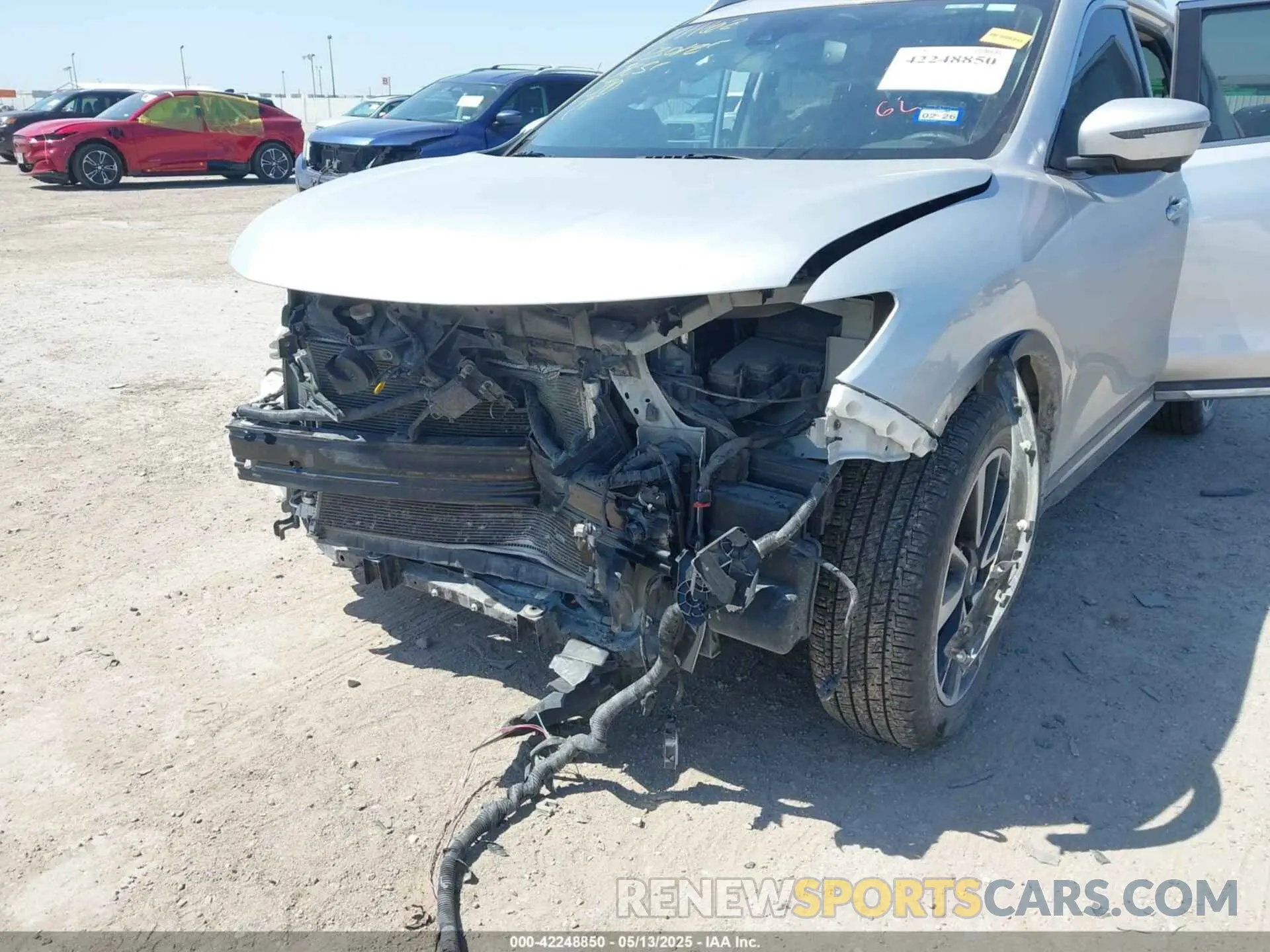 6 Photograph of a damaged car 5N1AT2MT7KC706102 NISSAN ROGUE 2019