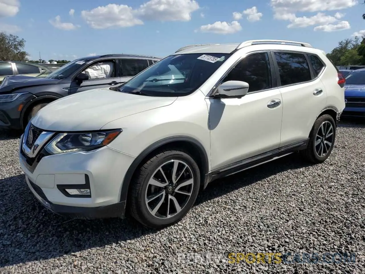 1 Photograph of a damaged car 5N1AT2MT7KC721229 NISSAN ROGUE 2019