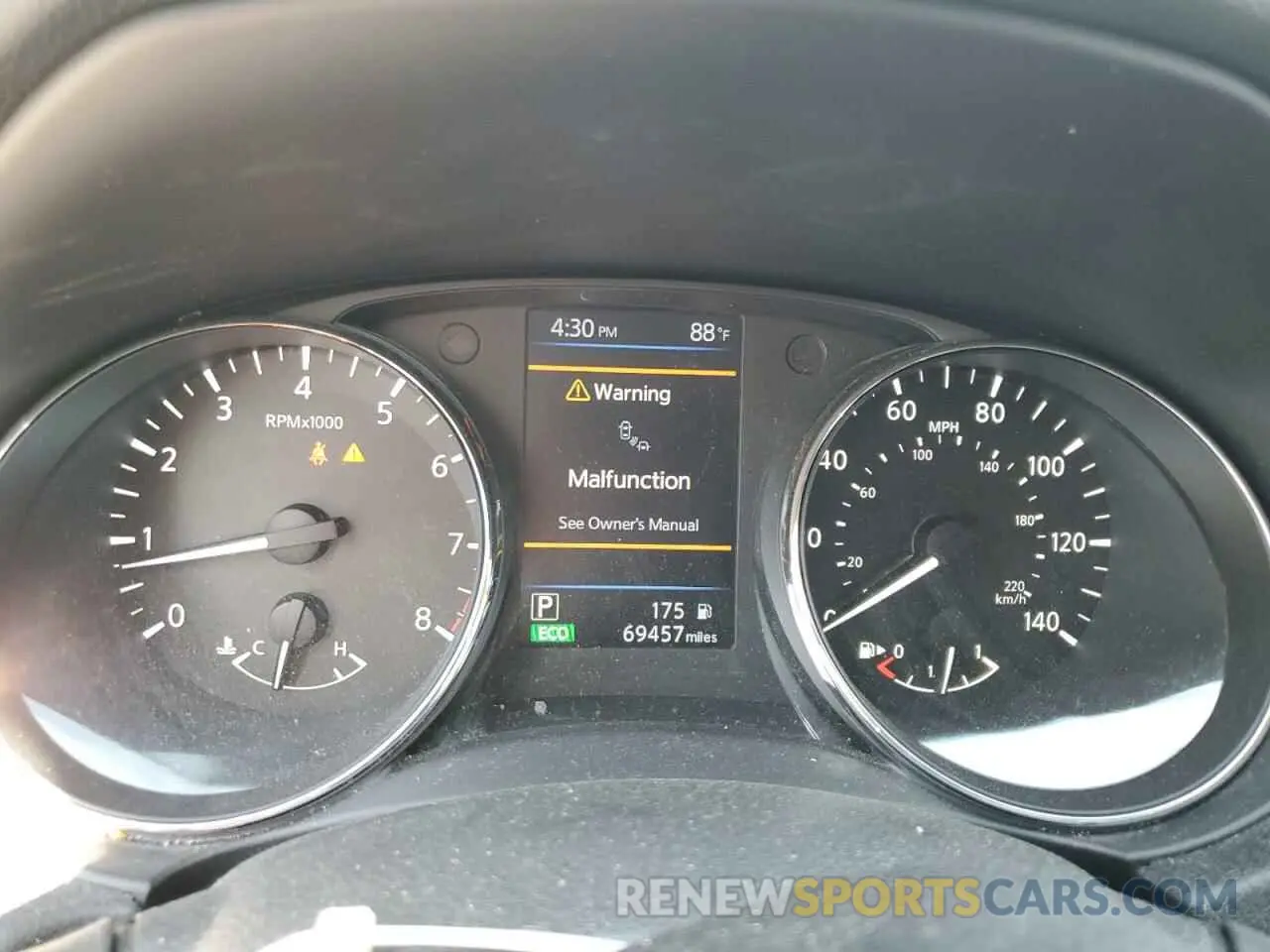 9 Photograph of a damaged car 5N1AT2MT7KC721229 NISSAN ROGUE 2019