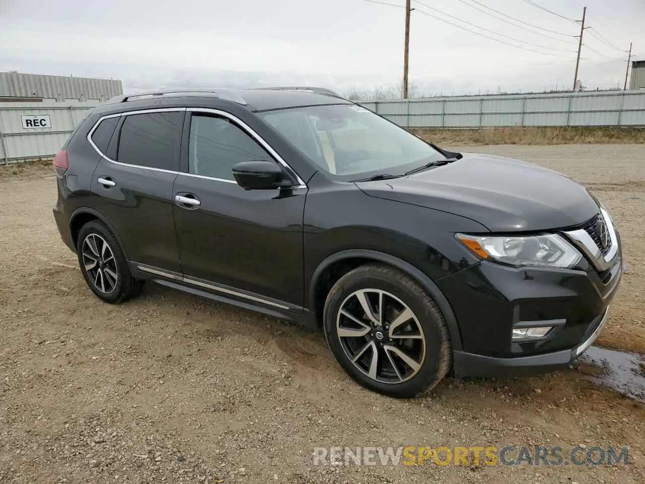 4 Photograph of a damaged car 5N1AT2MT7KC740833 NISSAN ROGUE 2019