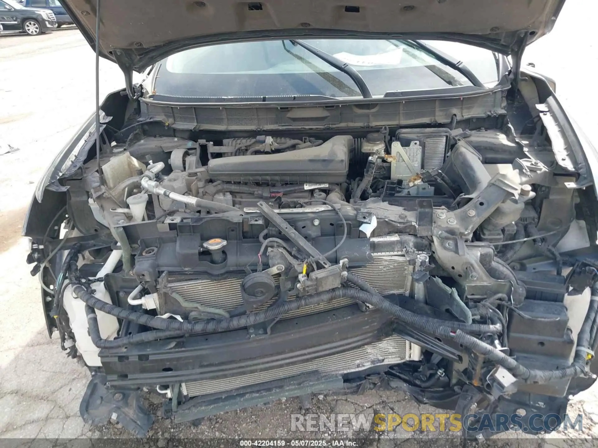 10 Photograph of a damaged car 5N1AT2MT7KC747698 NISSAN ROGUE 2019