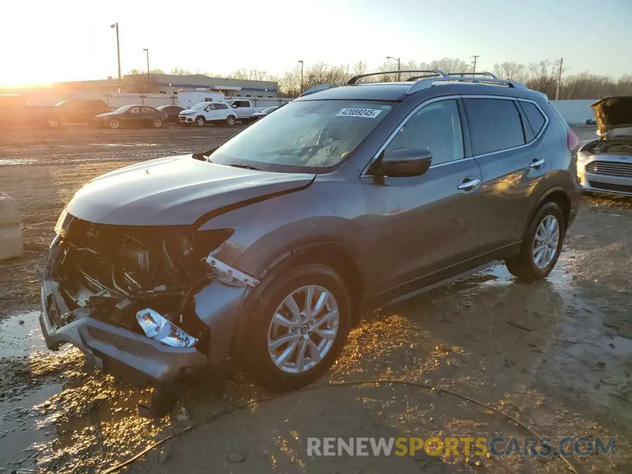 1 Photograph of a damaged car 5N1AT2MT8KC795842 NISSAN ROGUE 2019