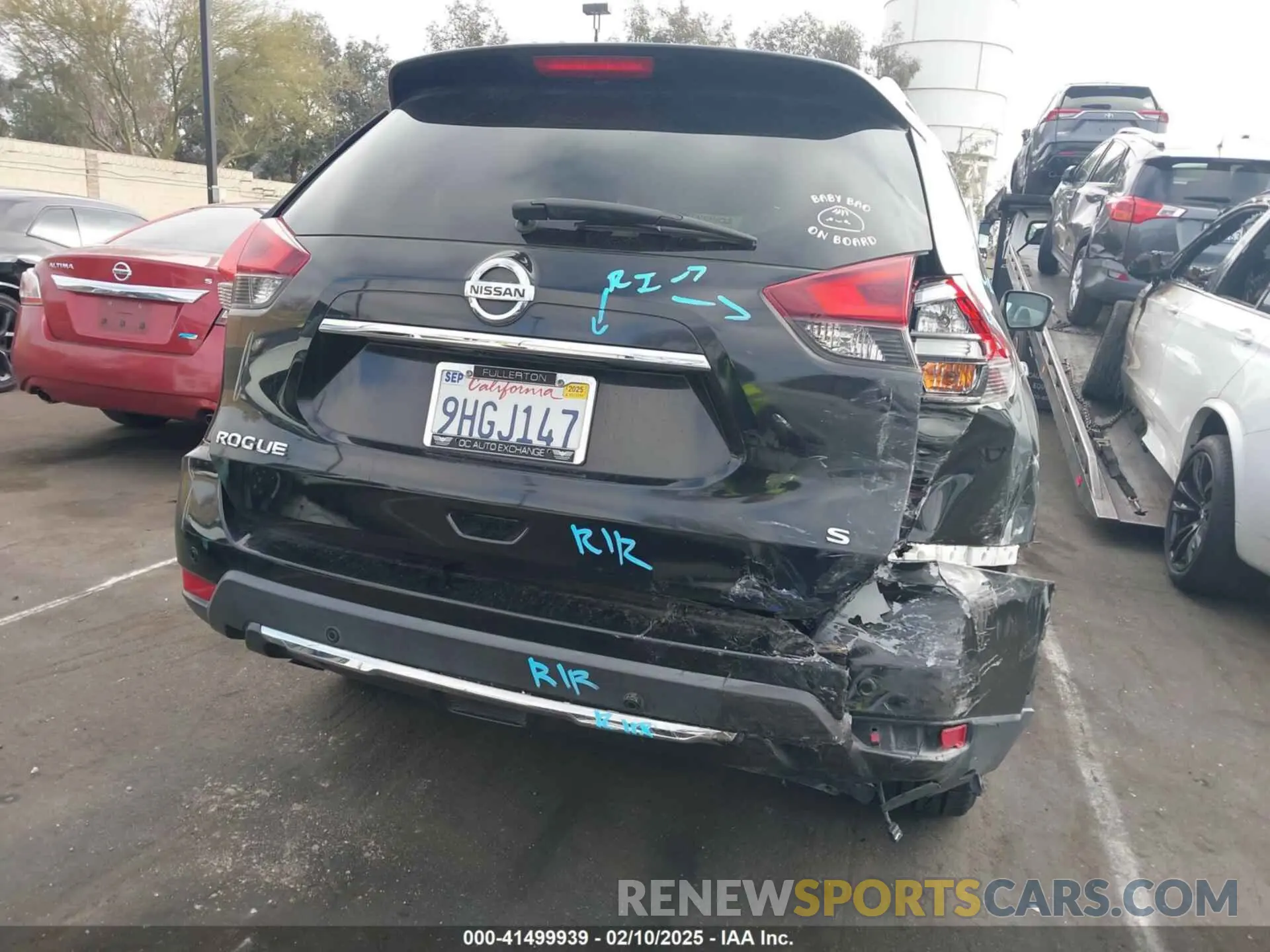 16 Photograph of a damaged car 5N1AT2MT9KC749923 NISSAN ROGUE 2019