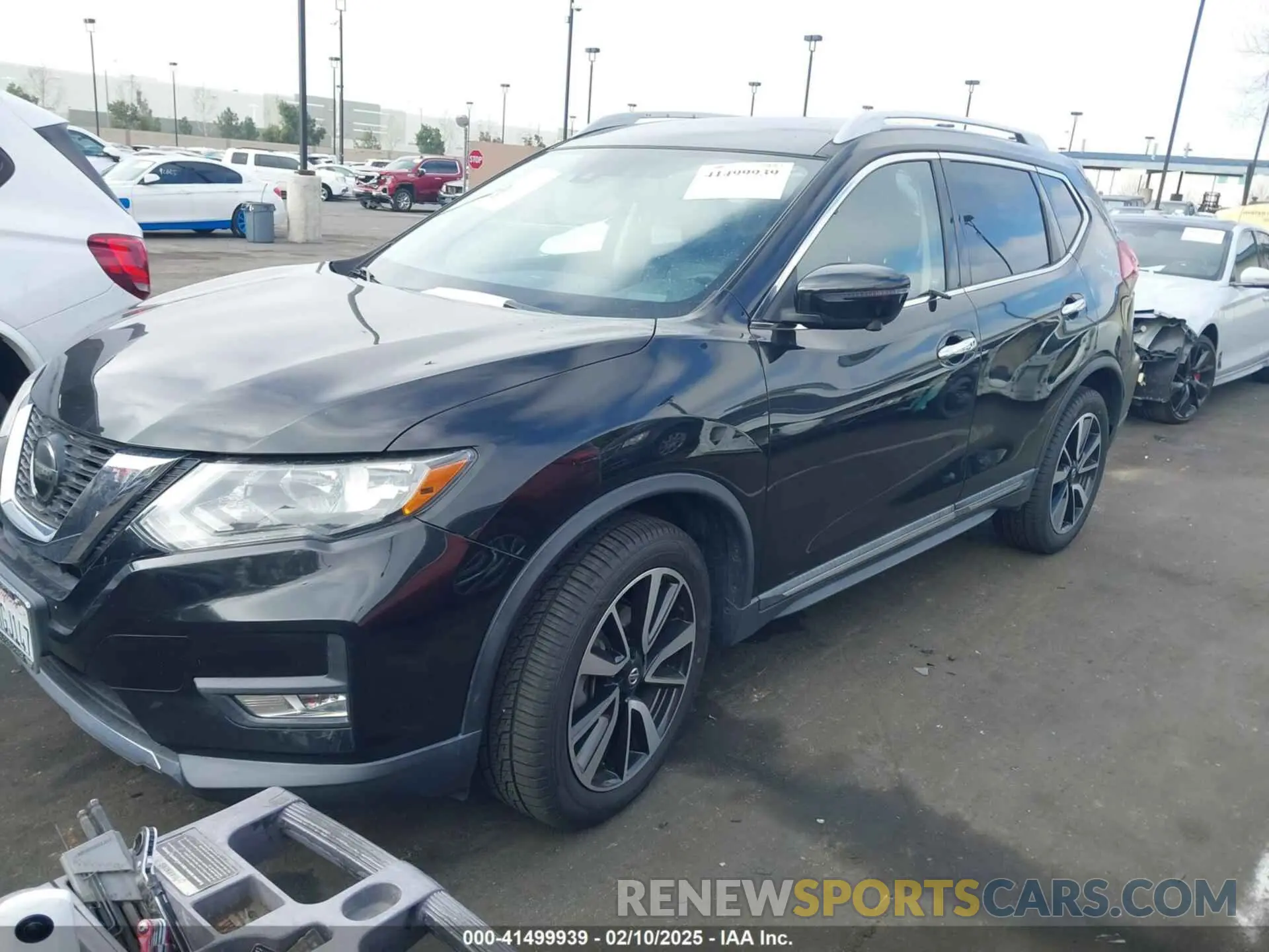 2 Photograph of a damaged car 5N1AT2MT9KC749923 NISSAN ROGUE 2019