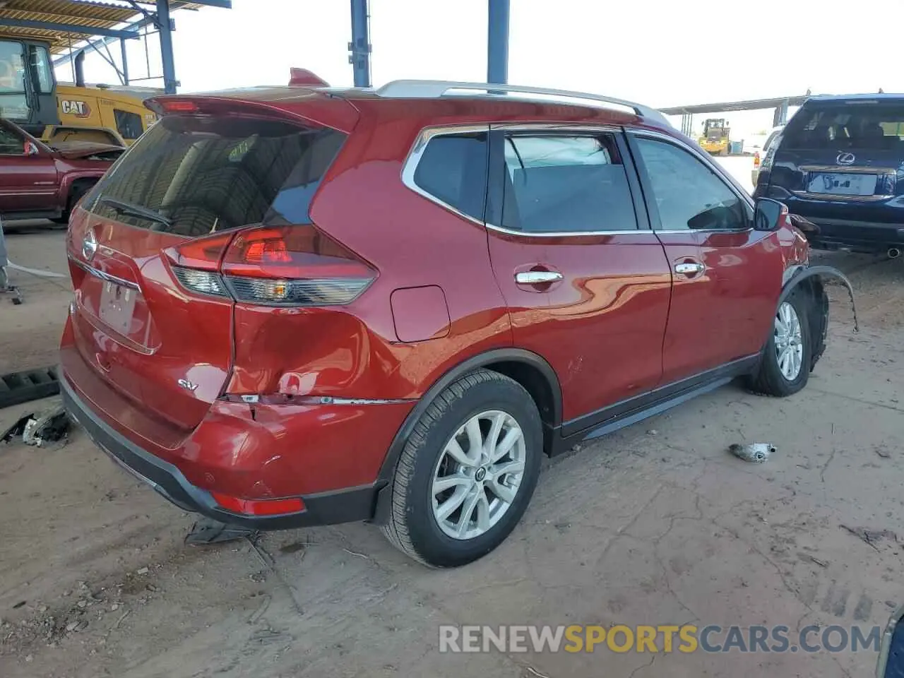 3 Photograph of a damaged car 5N1AT2MT9KC766964 NISSAN ROGUE 2019