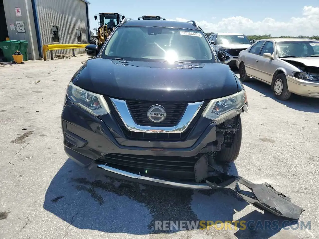 5 Фотография поврежденного автомобиля 5N1AT2MT9KC771470 NISSAN ROGUE 2019