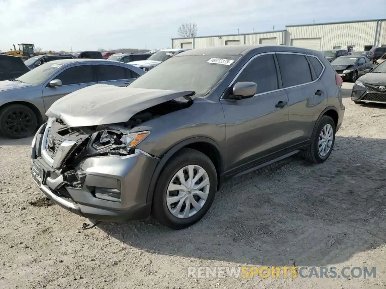 1 Photograph of a damaged car 5N1AT2MT9KC784655 NISSAN ROGUE 2019