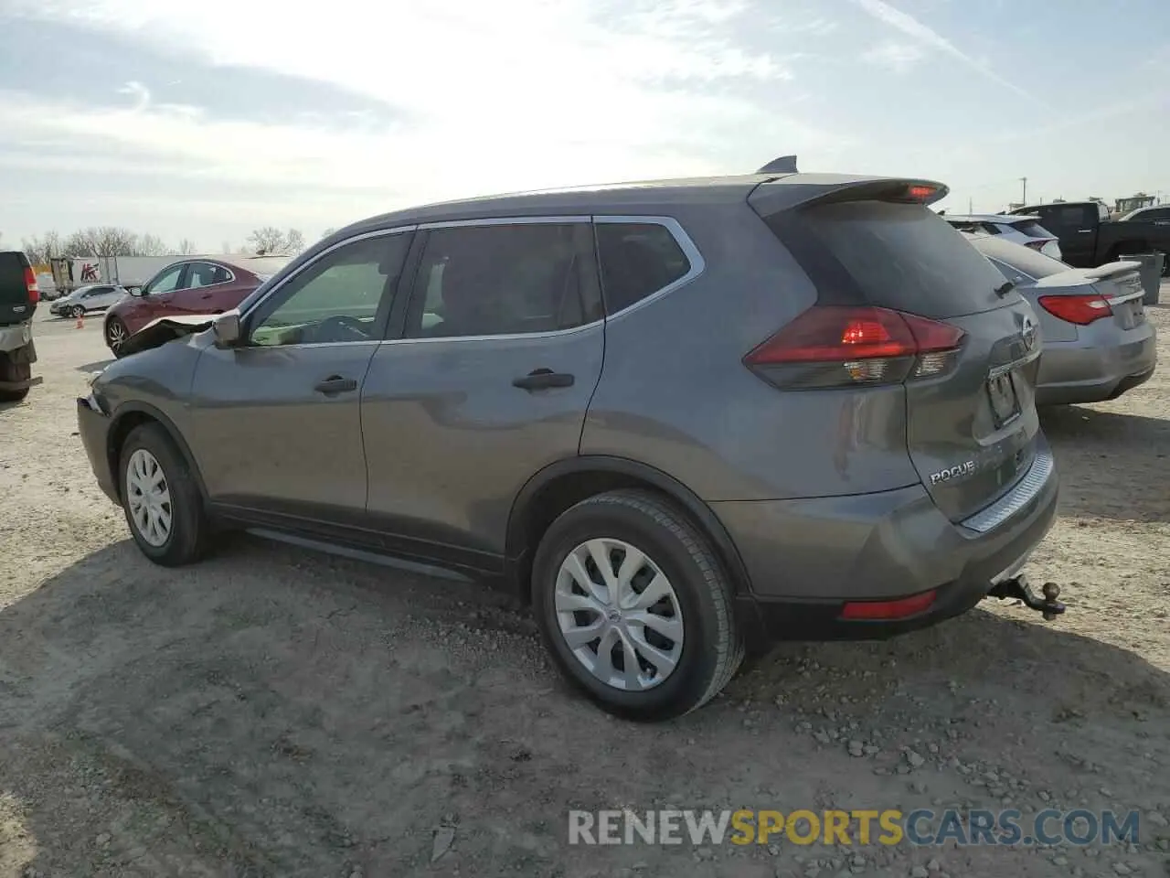 2 Photograph of a damaged car 5N1AT2MT9KC784655 NISSAN ROGUE 2019