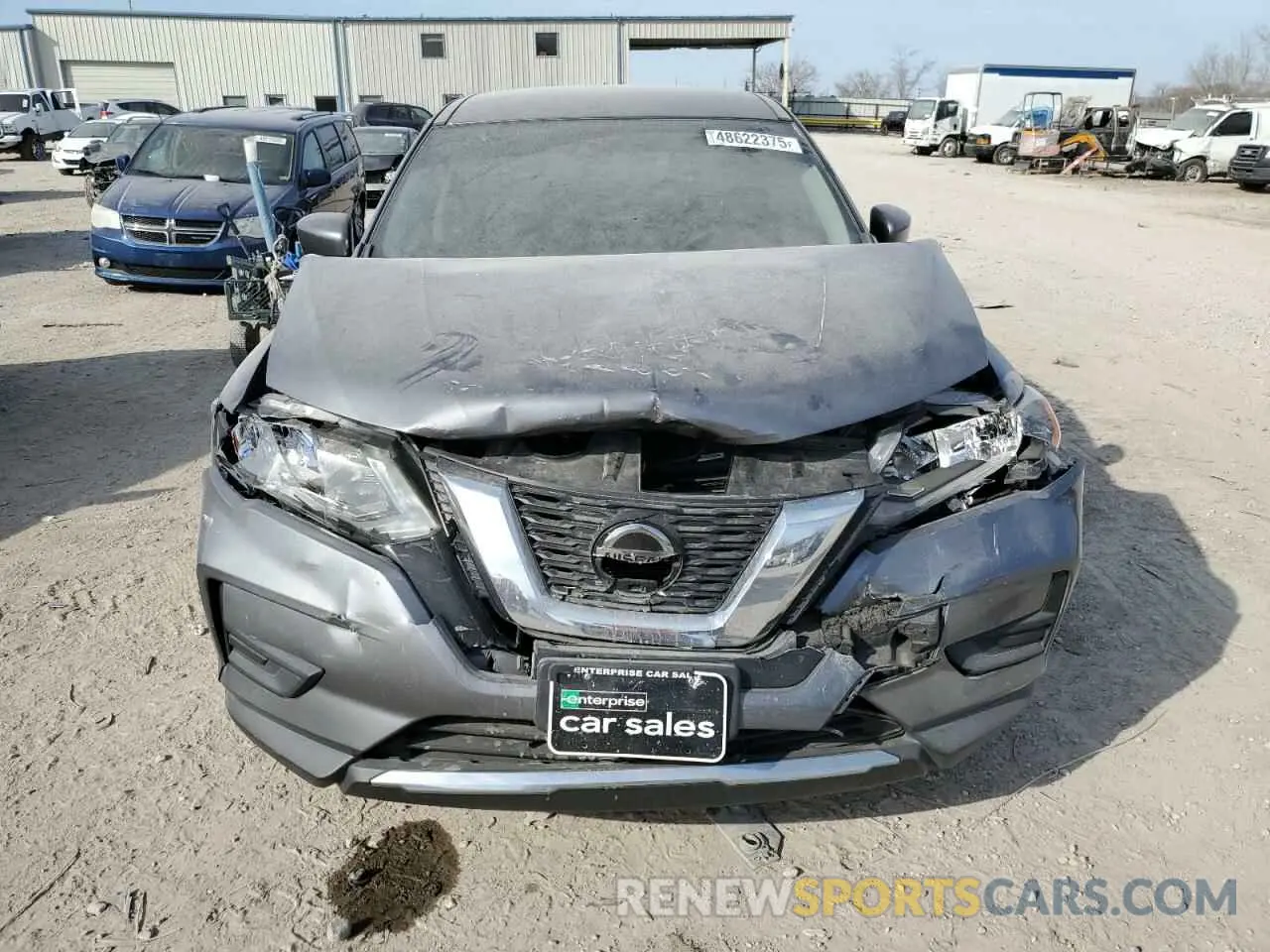 5 Photograph of a damaged car 5N1AT2MT9KC784655 NISSAN ROGUE 2019