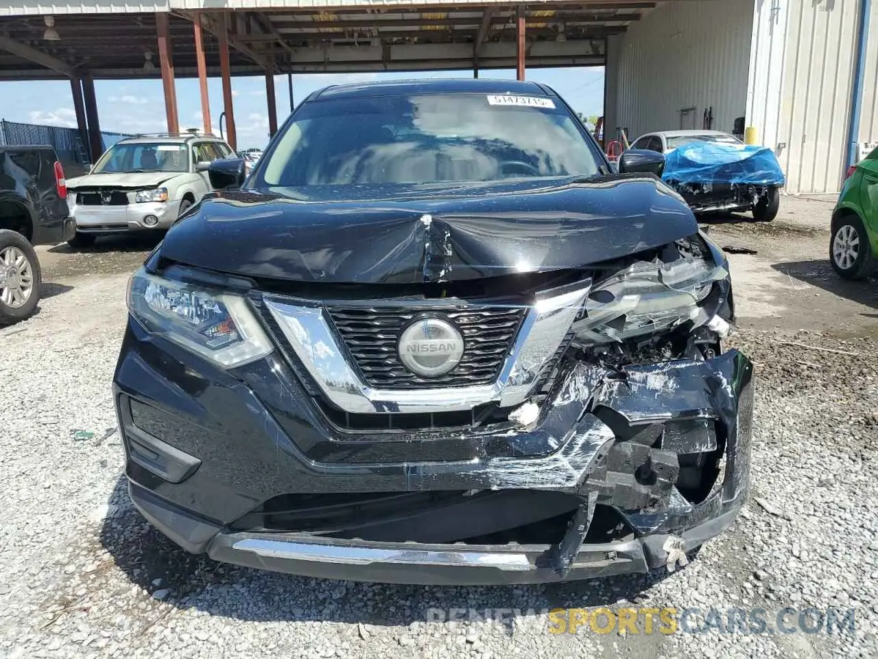 5 Фотография поврежденного автомобиля 5N1AT2MT9KC787734 NISSAN ROGUE 2019