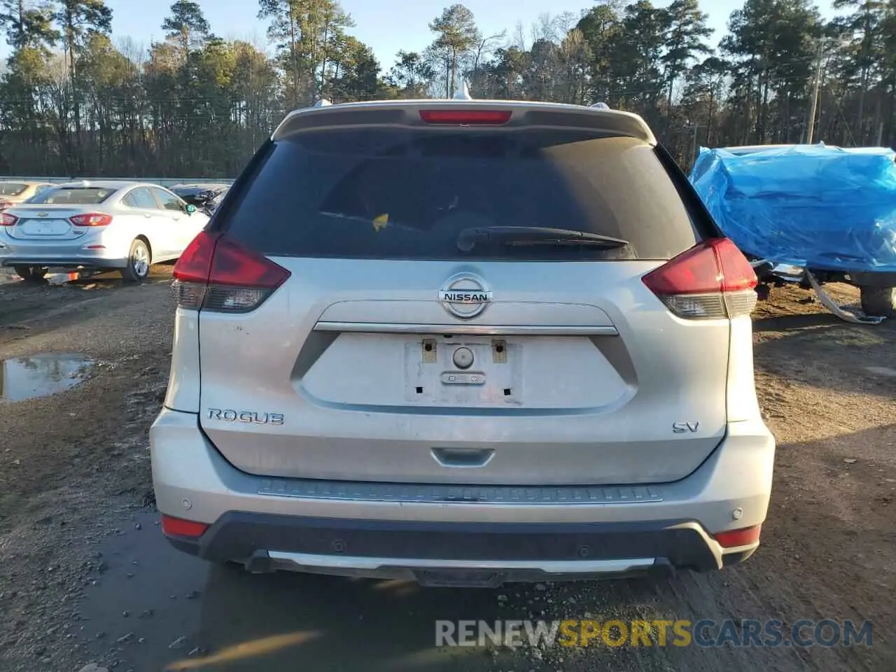6 Photograph of a damaged car 5N1AT2MT9KC793162 NISSAN ROGUE 2019