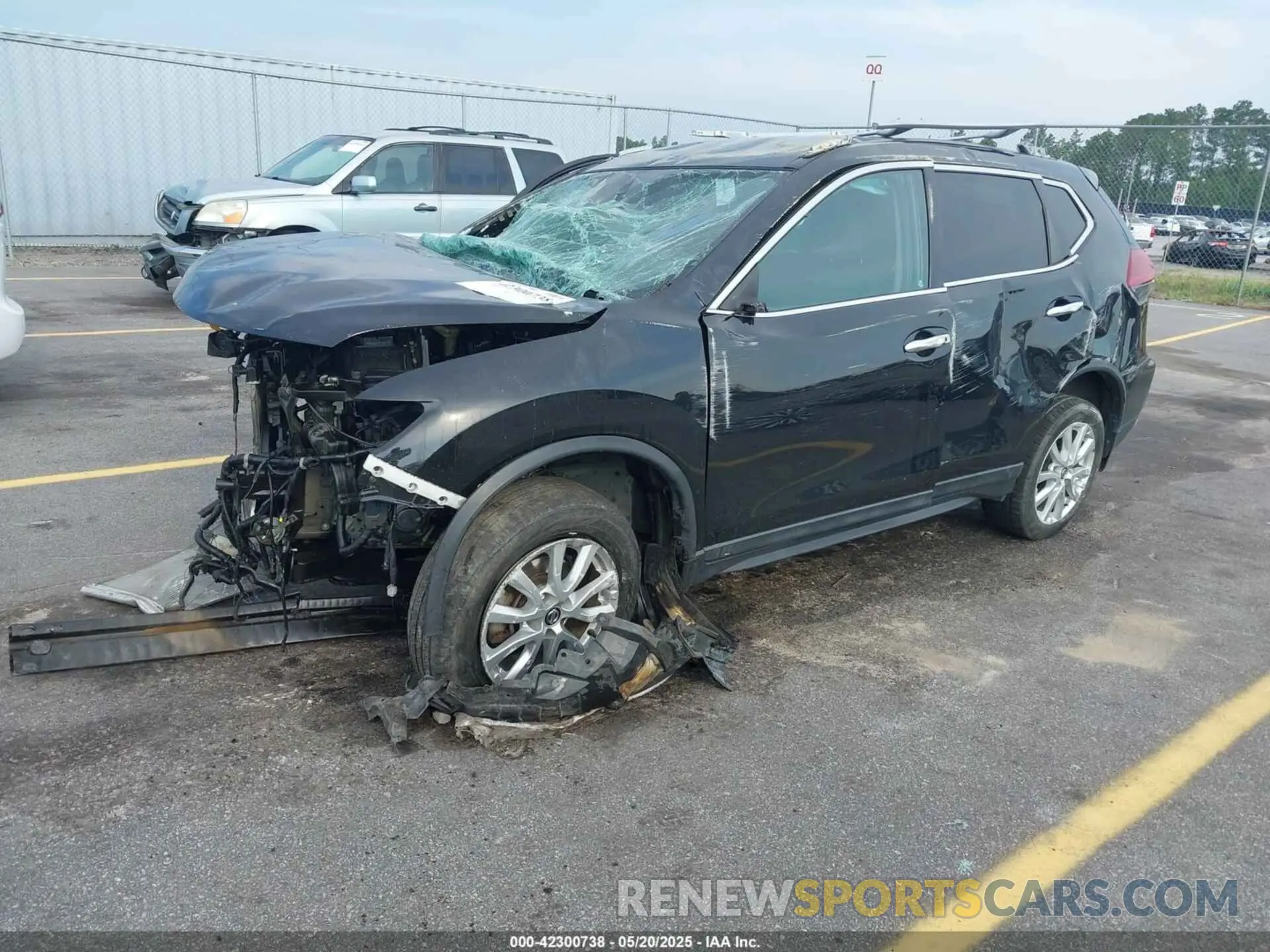 2 Photograph of a damaged car 5N1AT2MT9KC845180 NISSAN ROGUE 2019