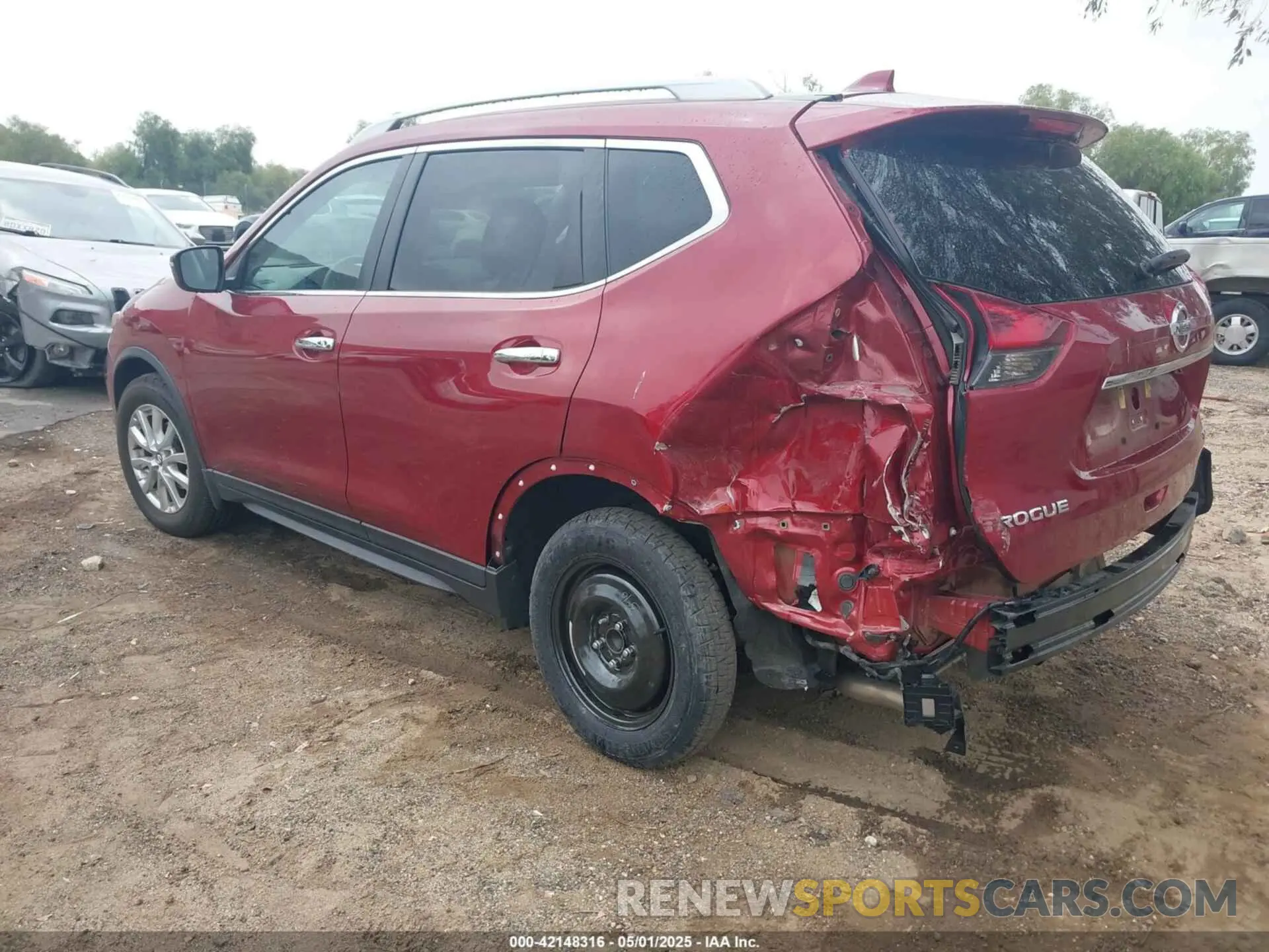 3 Photograph of a damaged car 5N1AT2MTXKC707888 NISSAN ROGUE 2019