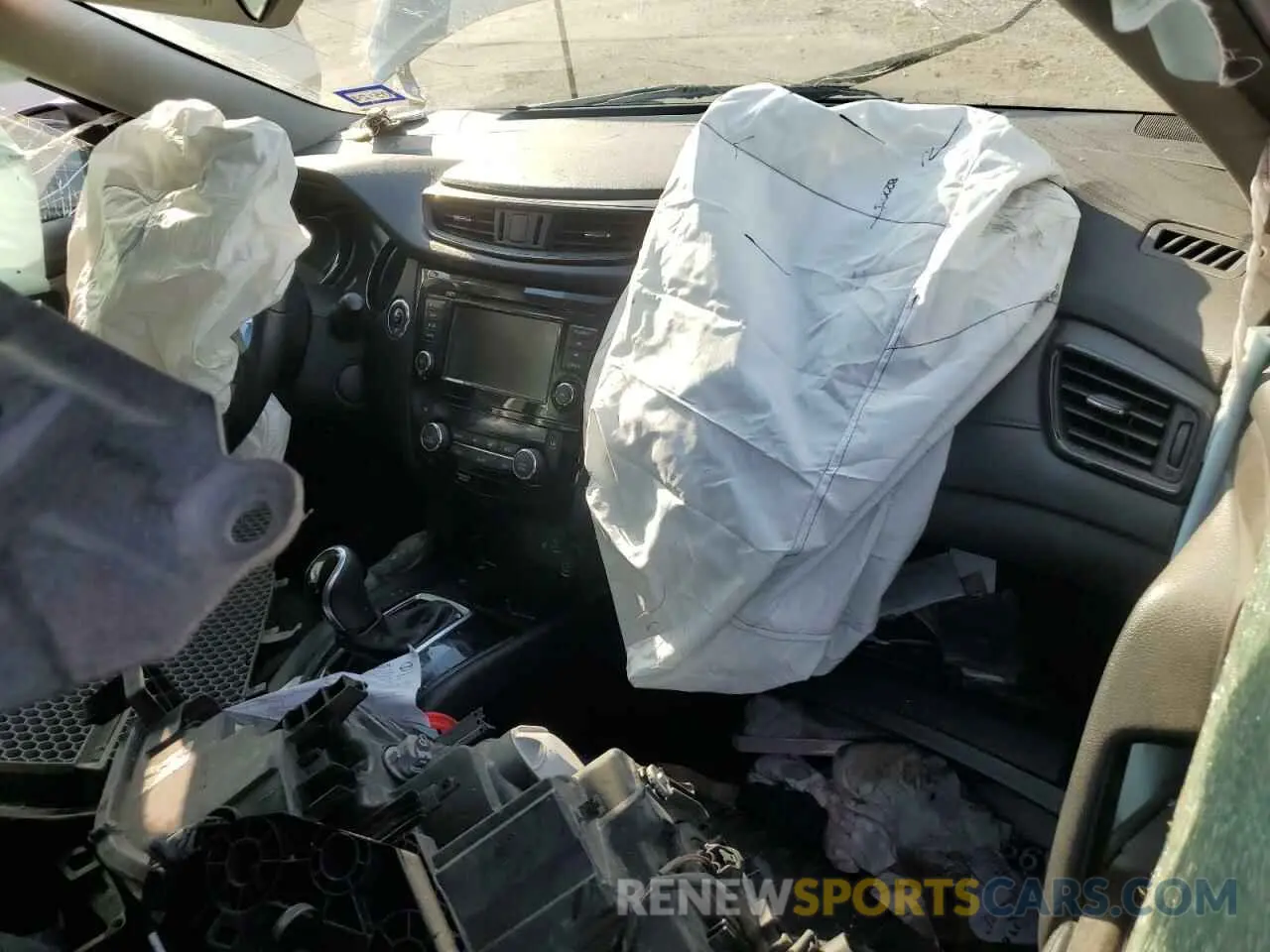 8 Фотография поврежденного автомобиля 5N1AT2MTXKC767105 NISSAN ROGUE 2019
