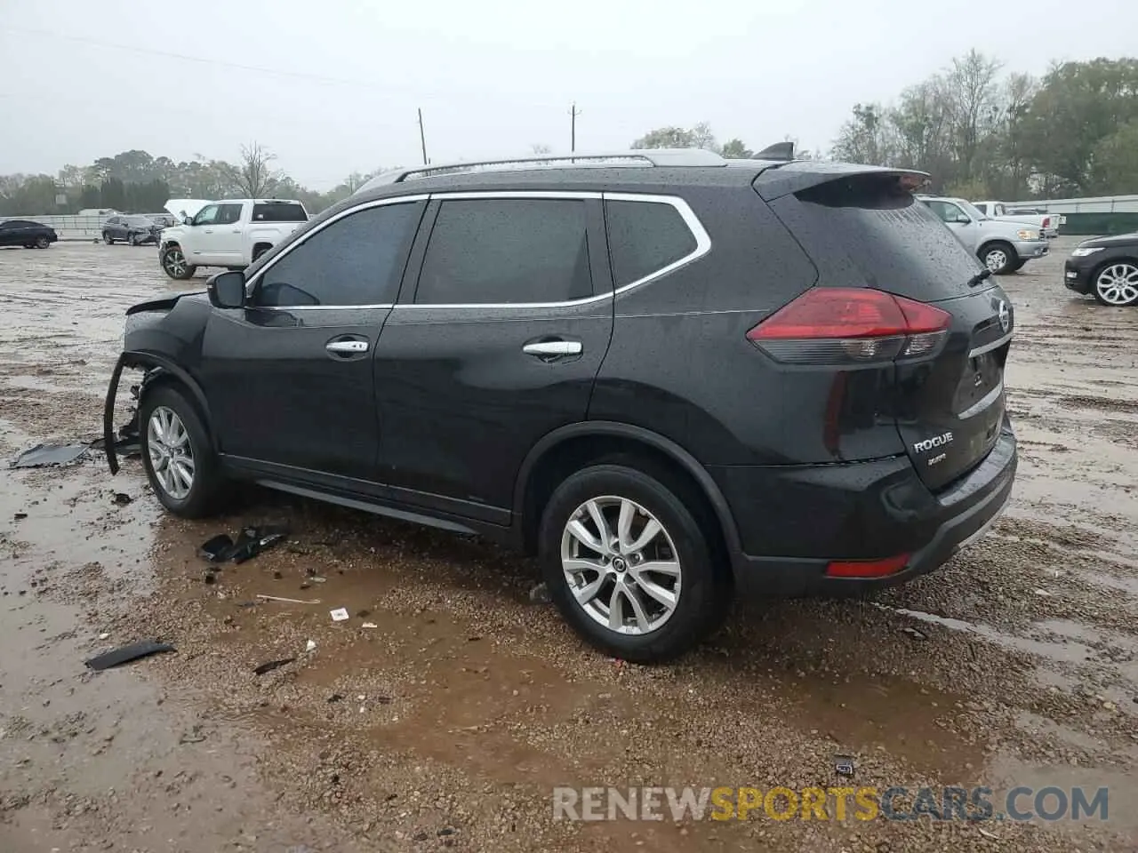 2 Photograph of a damaged car 5N1AT2MTXKC771106 NISSAN ROGUE 2019