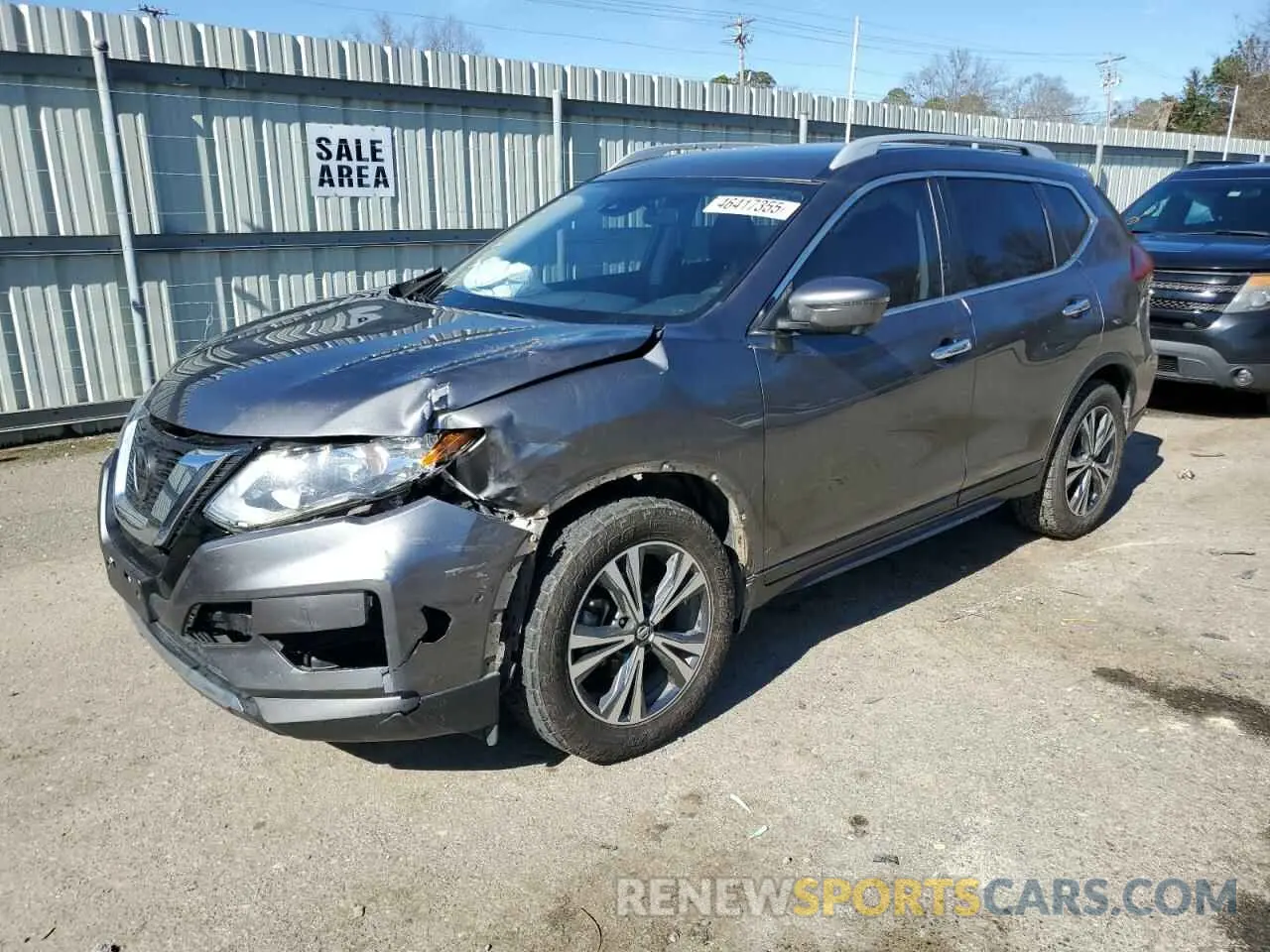 1 Photograph of a damaged car 5N1AT2MTXKC773308 NISSAN ROGUE 2019