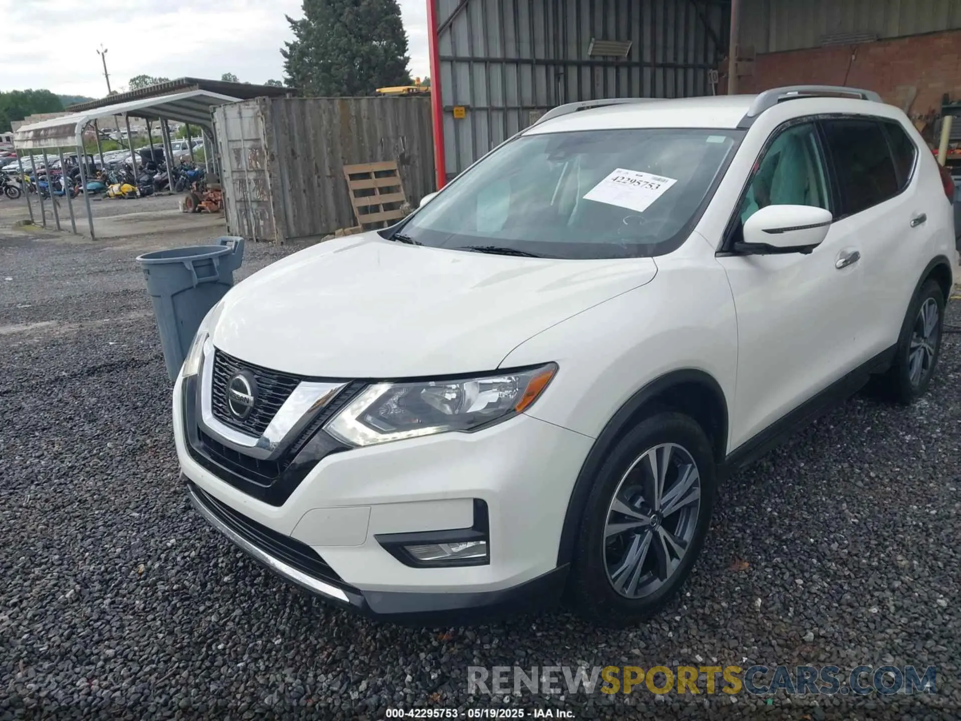 2 Photograph of a damaged car 5N1AT2MTXKC817436 NISSAN ROGUE 2019