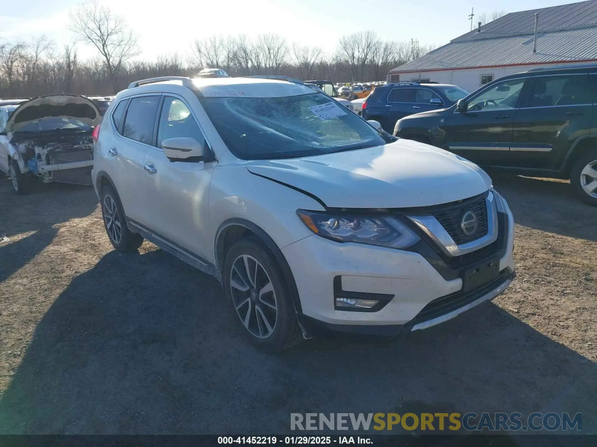 1 Photograph of a damaged car 5N1AT2MV0KC712535 NISSAN ROGUE 2019