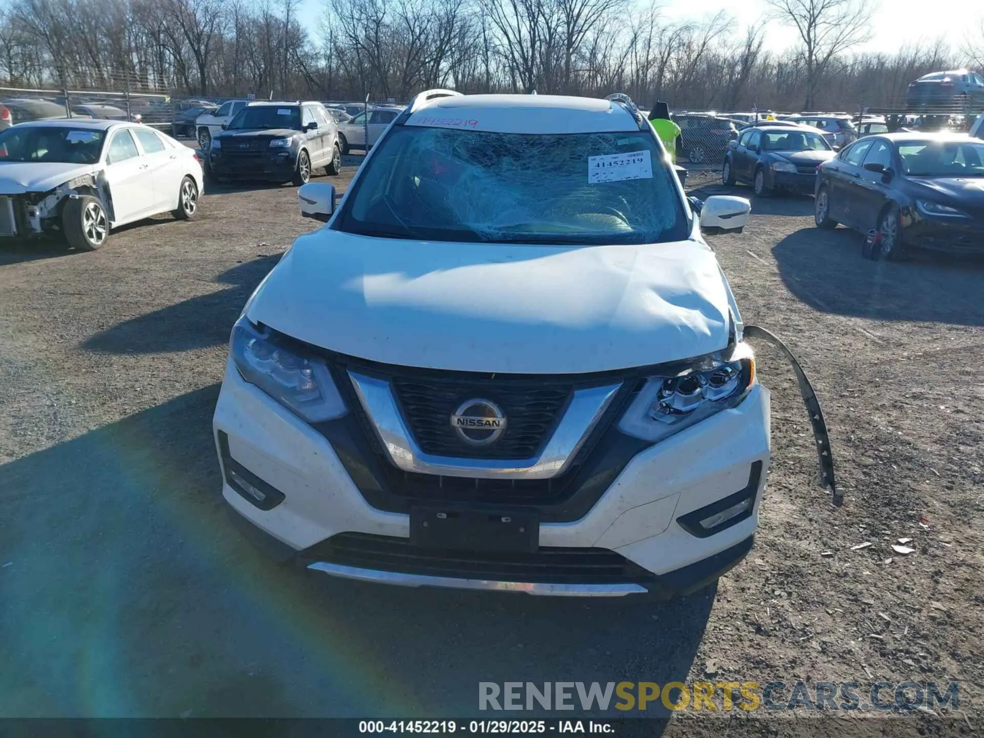 12 Photograph of a damaged car 5N1AT2MV0KC712535 NISSAN ROGUE 2019