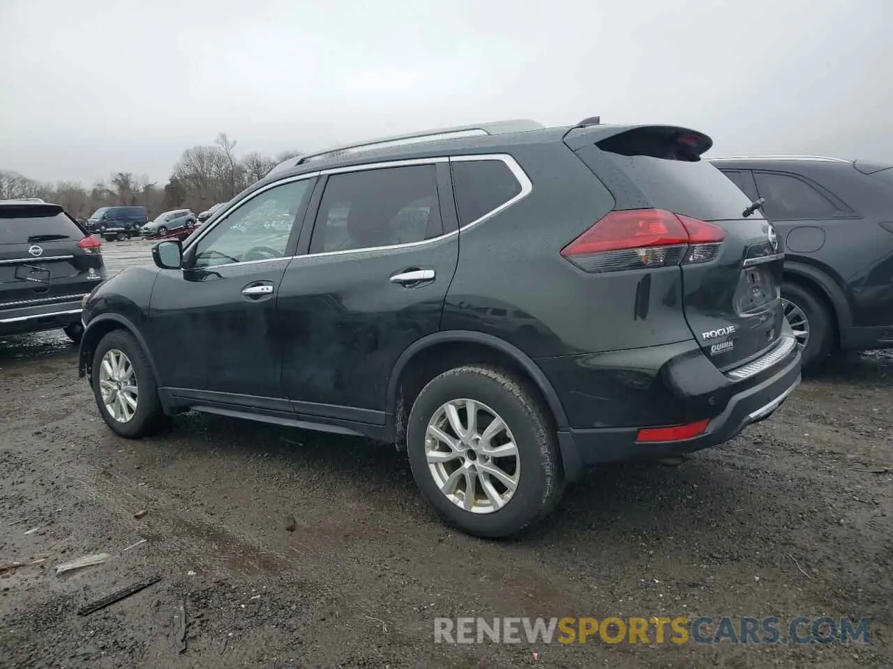 2 Photograph of a damaged car 5N1AT2MV0KC716987 NISSAN ROGUE 2019