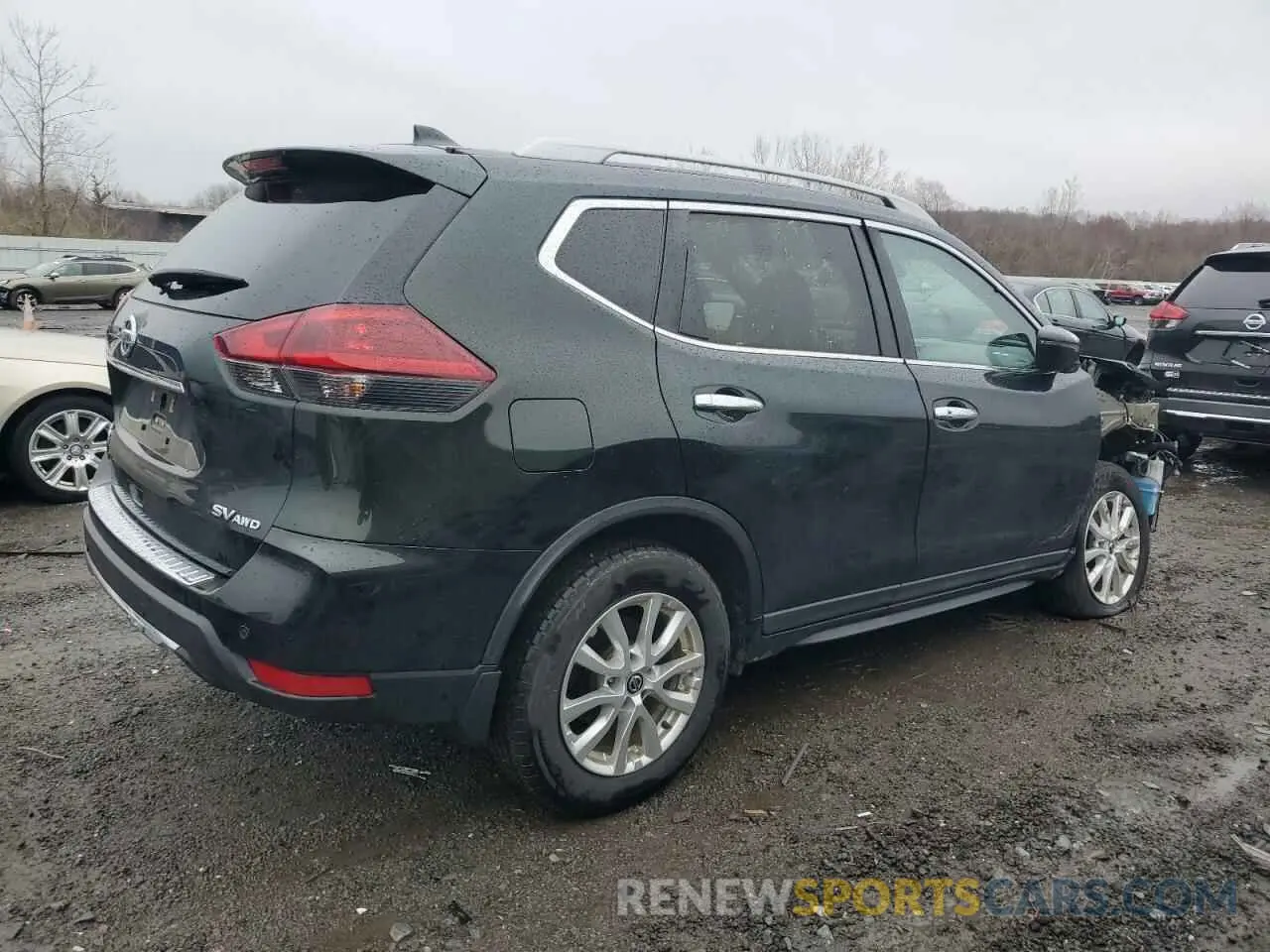 3 Photograph of a damaged car 5N1AT2MV0KC716987 NISSAN ROGUE 2019
