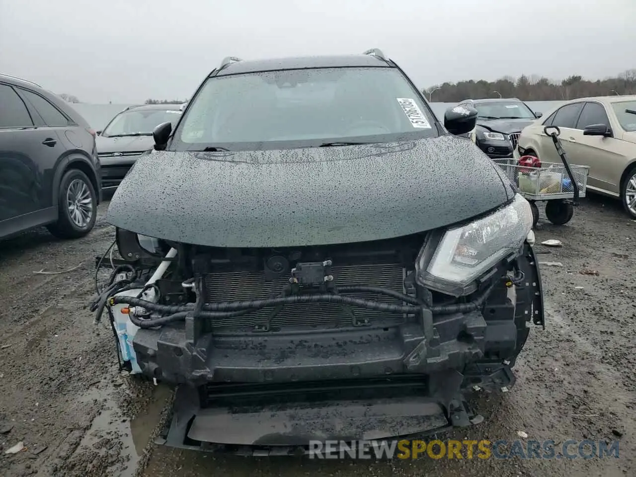 5 Photograph of a damaged car 5N1AT2MV0KC716987 NISSAN ROGUE 2019