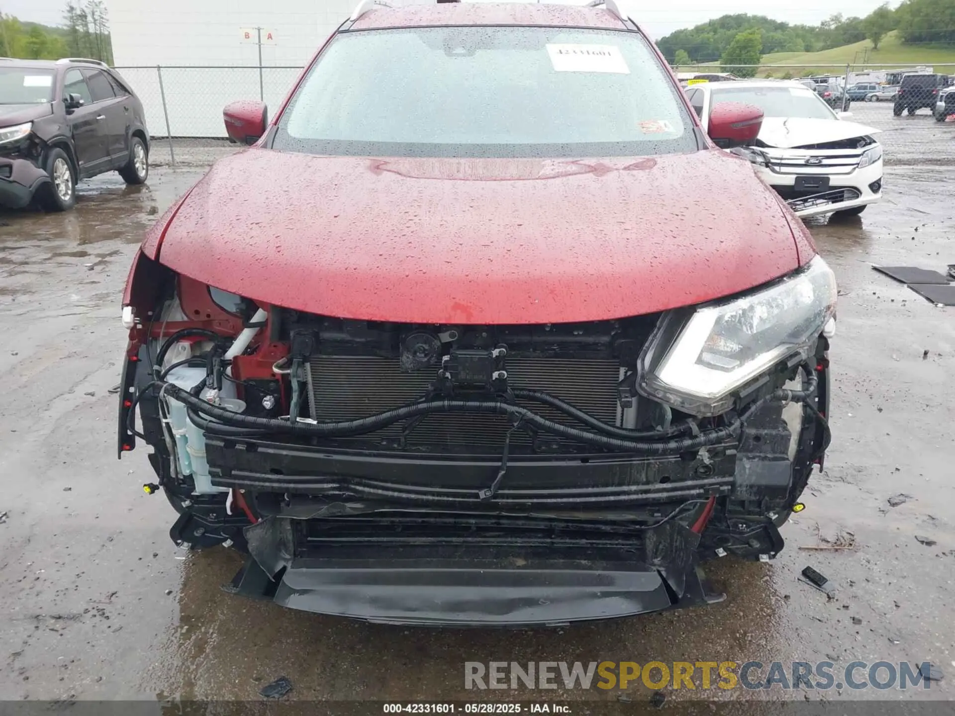 6 Photograph of a damaged car 5N1AT2MV0KC723809 NISSAN ROGUE 2019