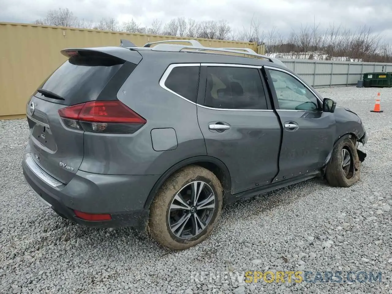 3 Photograph of a damaged car 5N1AT2MV0KC750623 NISSAN ROGUE 2019