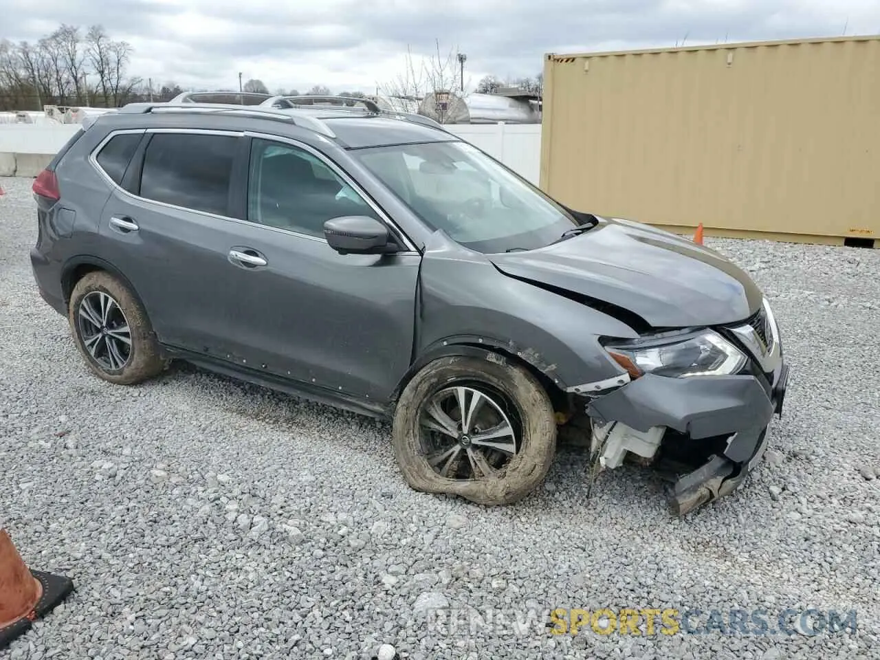 4 Photograph of a damaged car 5N1AT2MV0KC750623 NISSAN ROGUE 2019