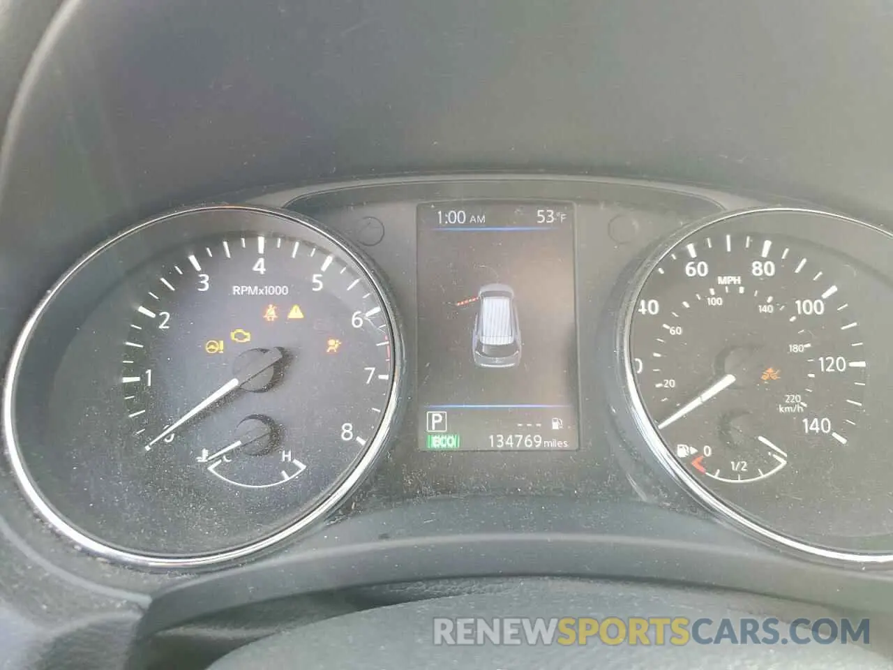 9 Photograph of a damaged car 5N1AT2MV0KC782701 NISSAN ROGUE 2019