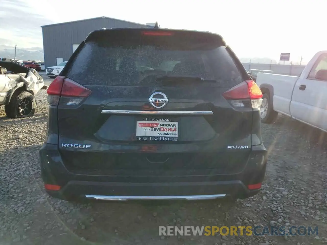 6 Photograph of a damaged car 5N1AT2MV1KC701740 NISSAN ROGUE 2019