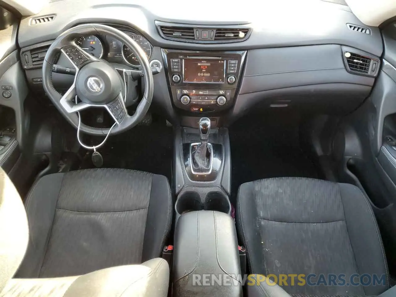 8 Photograph of a damaged car 5N1AT2MV1KC701740 NISSAN ROGUE 2019