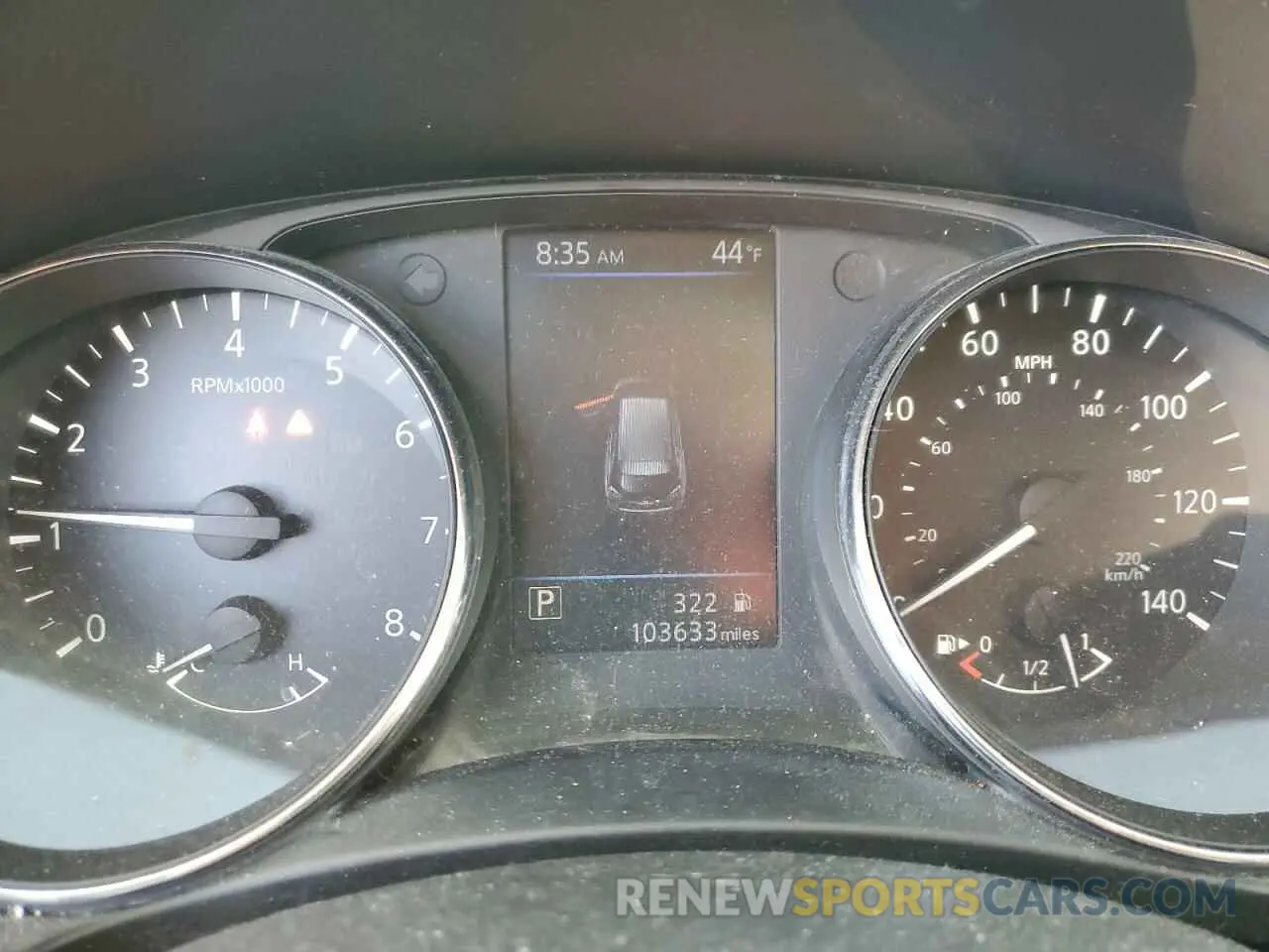 9 Photograph of a damaged car 5N1AT2MV1KC701740 NISSAN ROGUE 2019
