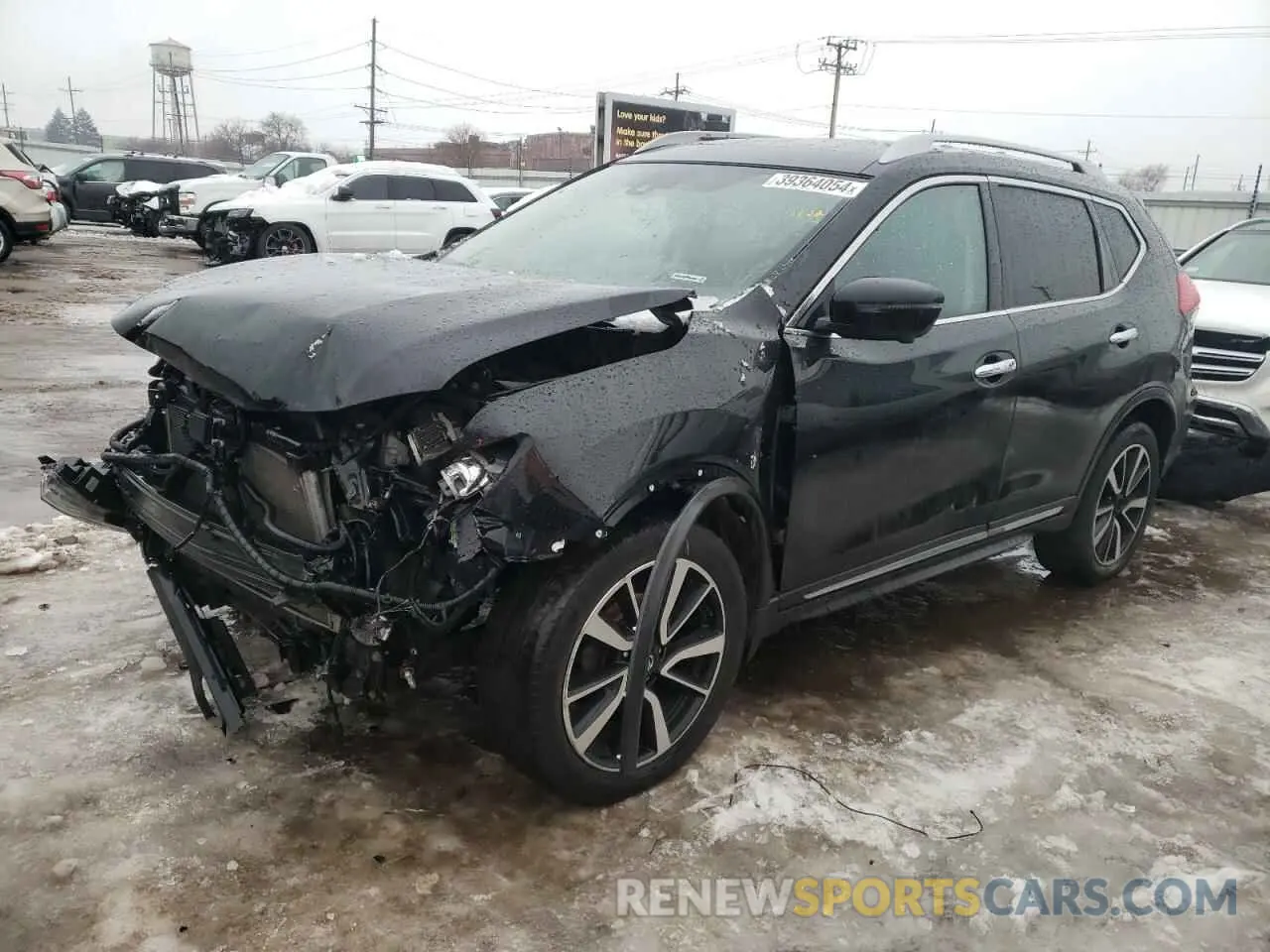 1 Photograph of a damaged car 5N1AT2MV1KC731420 NISSAN ROGUE 2019