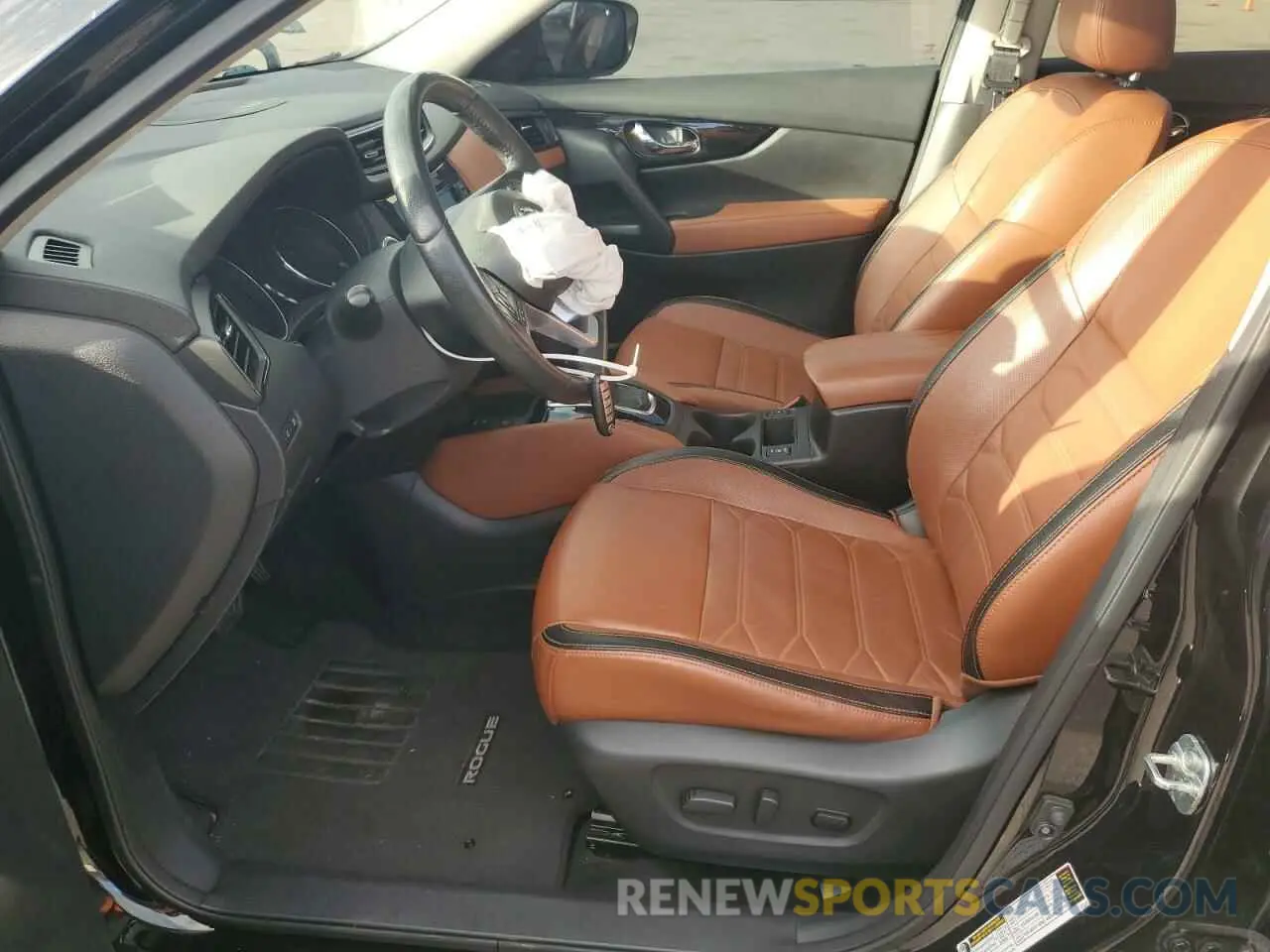 7 Photograph of a damaged car 5N1AT2MV1KC746354 NISSAN ROGUE 2019