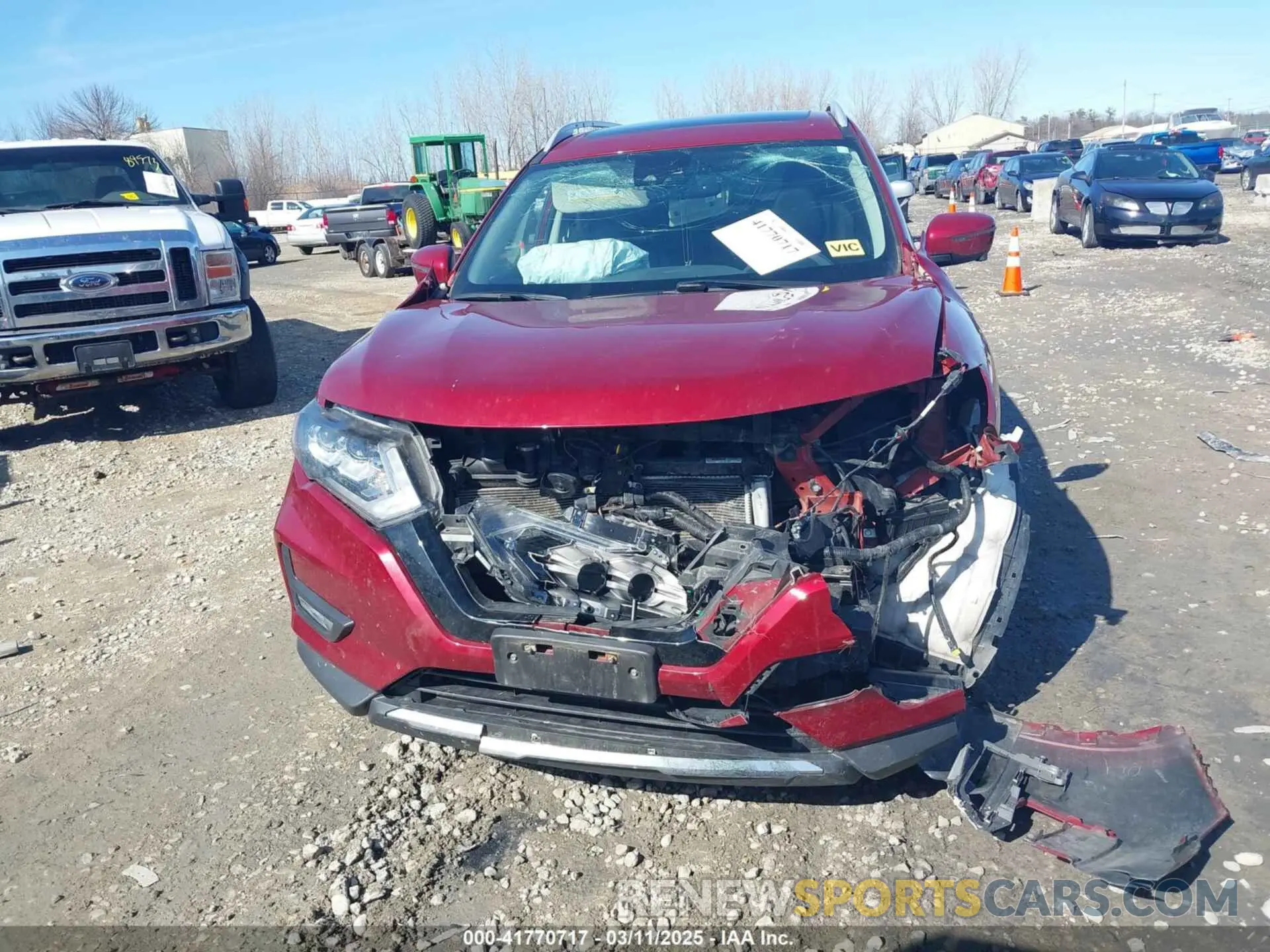 12 Фотография поврежденного автомобиля 5N1AT2MV2KC707756 NISSAN ROGUE 2019