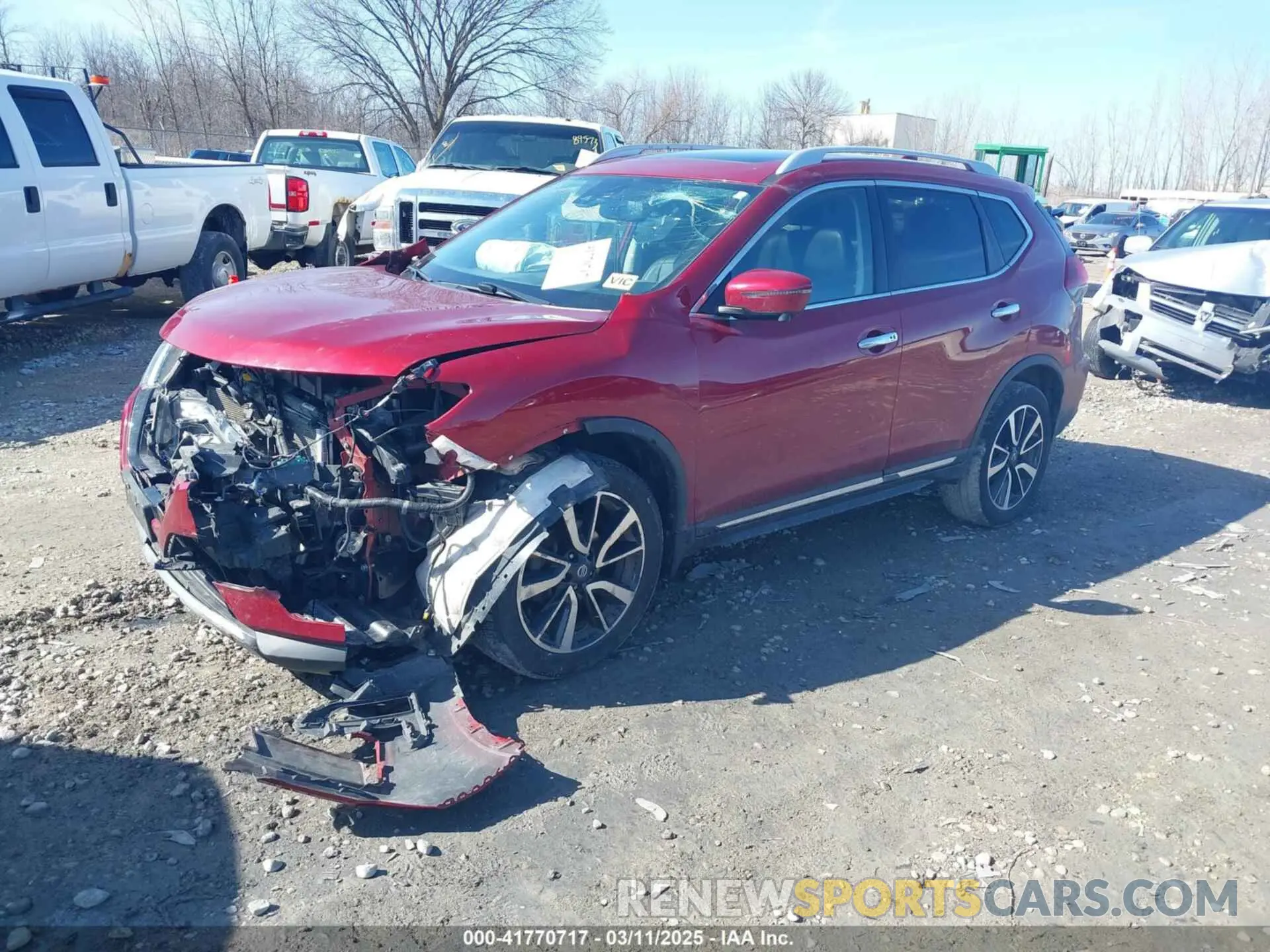 2 Фотография поврежденного автомобиля 5N1AT2MV2KC707756 NISSAN ROGUE 2019