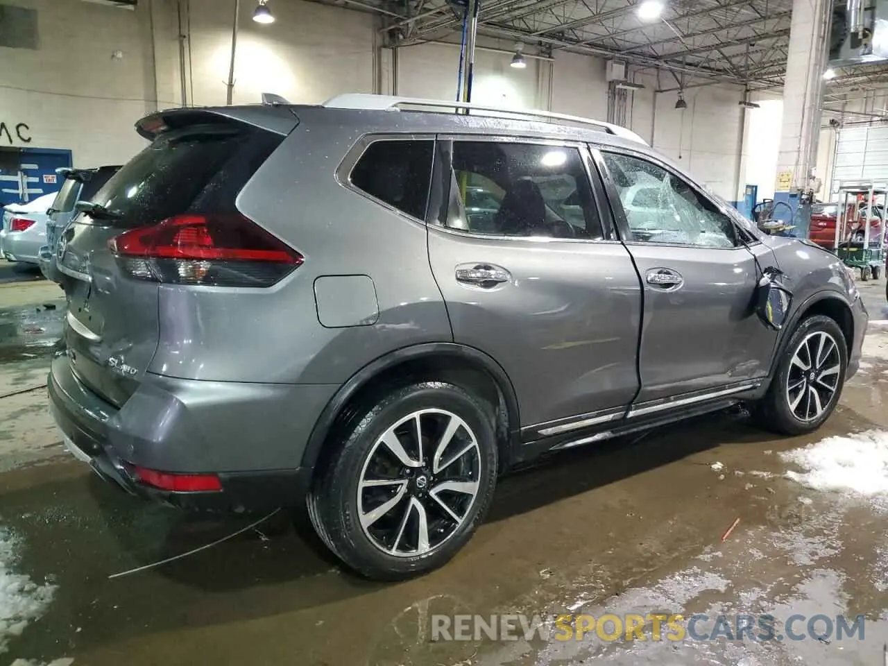 3 Photograph of a damaged car 5N1AT2MV2KC743284 NISSAN ROGUE 2019