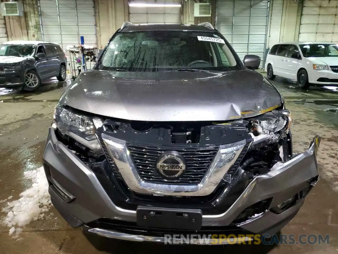 5 Photograph of a damaged car 5N1AT2MV2KC743284 NISSAN ROGUE 2019