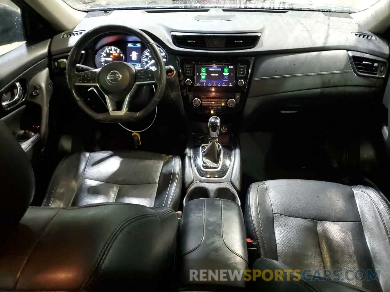 8 Photograph of a damaged car 5N1AT2MV2KC743284 NISSAN ROGUE 2019