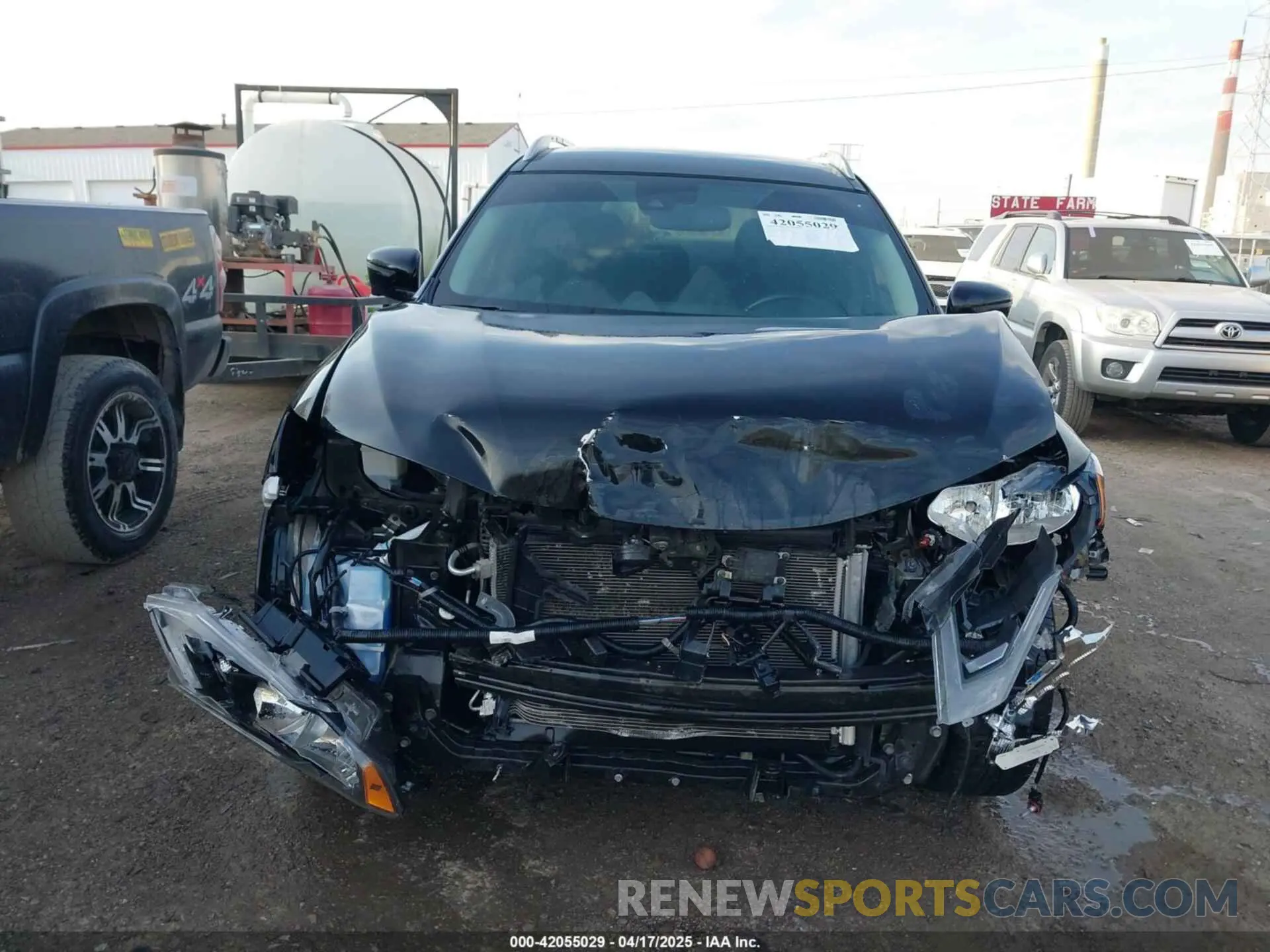 6 Photograph of a damaged car 5N1AT2MV2KC745312 NISSAN ROGUE 2019