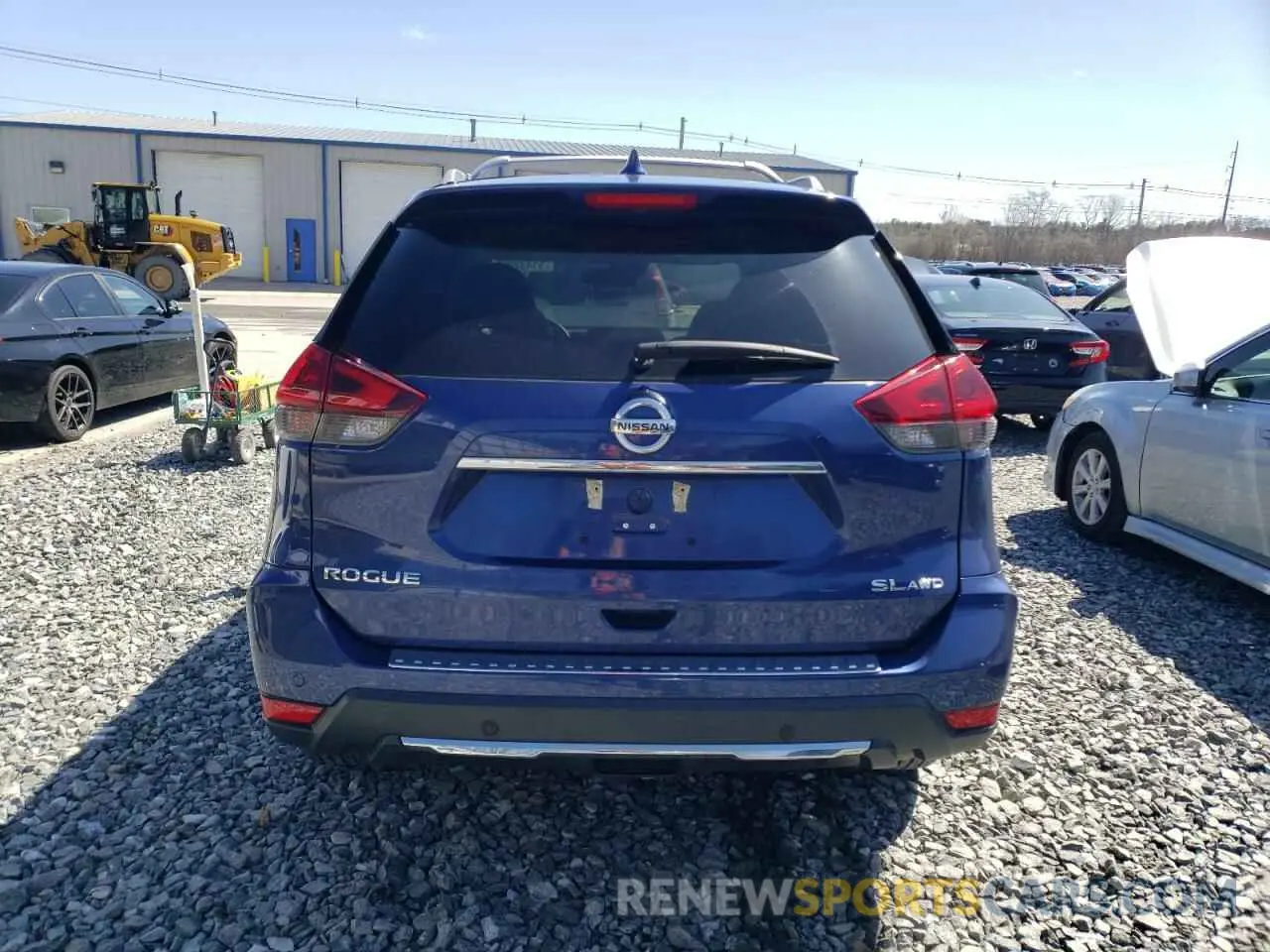 6 Photograph of a damaged car 5N1AT2MV2KC813740 NISSAN ROGUE 2019