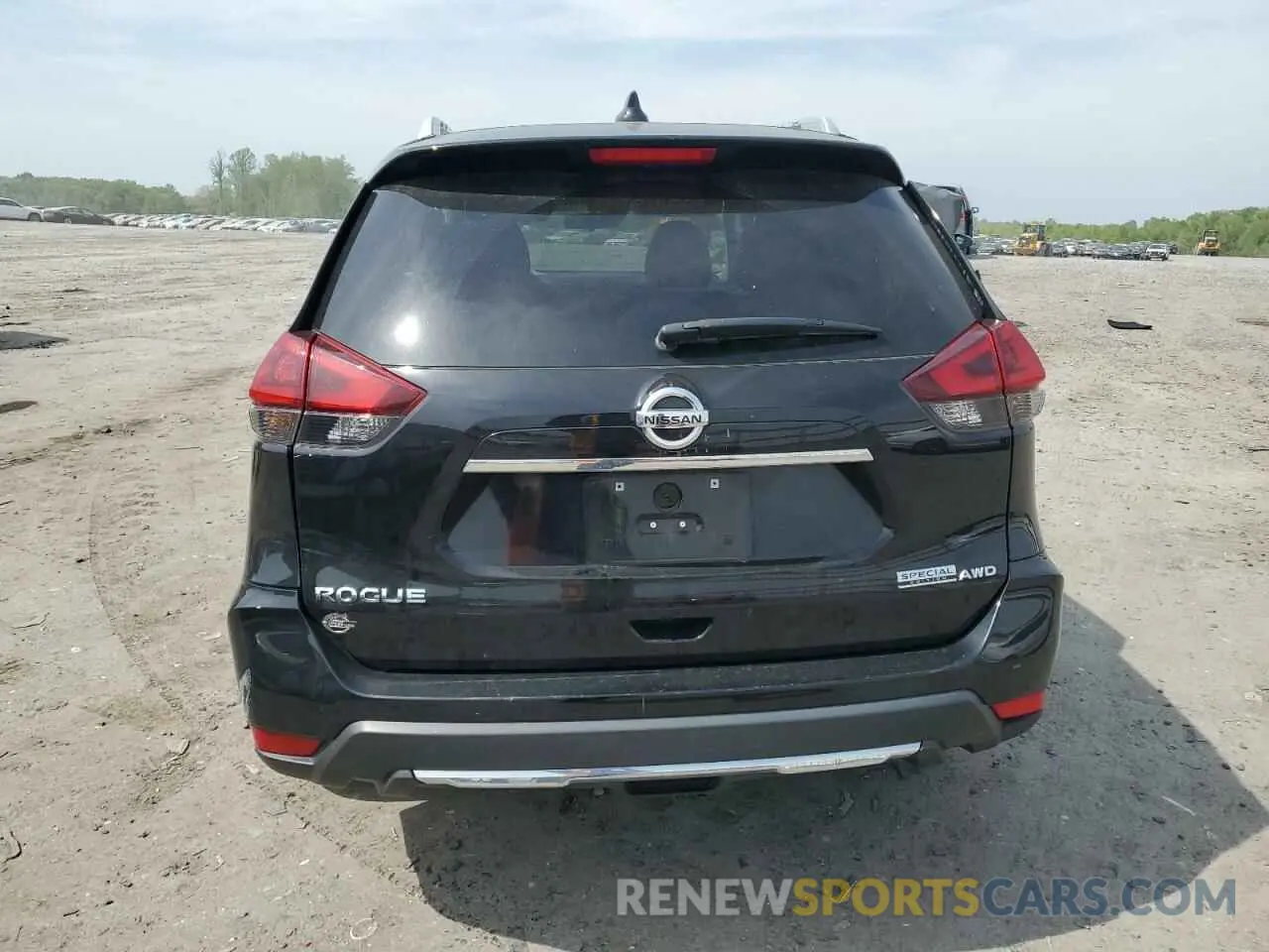 6 Photograph of a damaged car 5N1AT2MV2KC841196 NISSAN ROGUE 2019