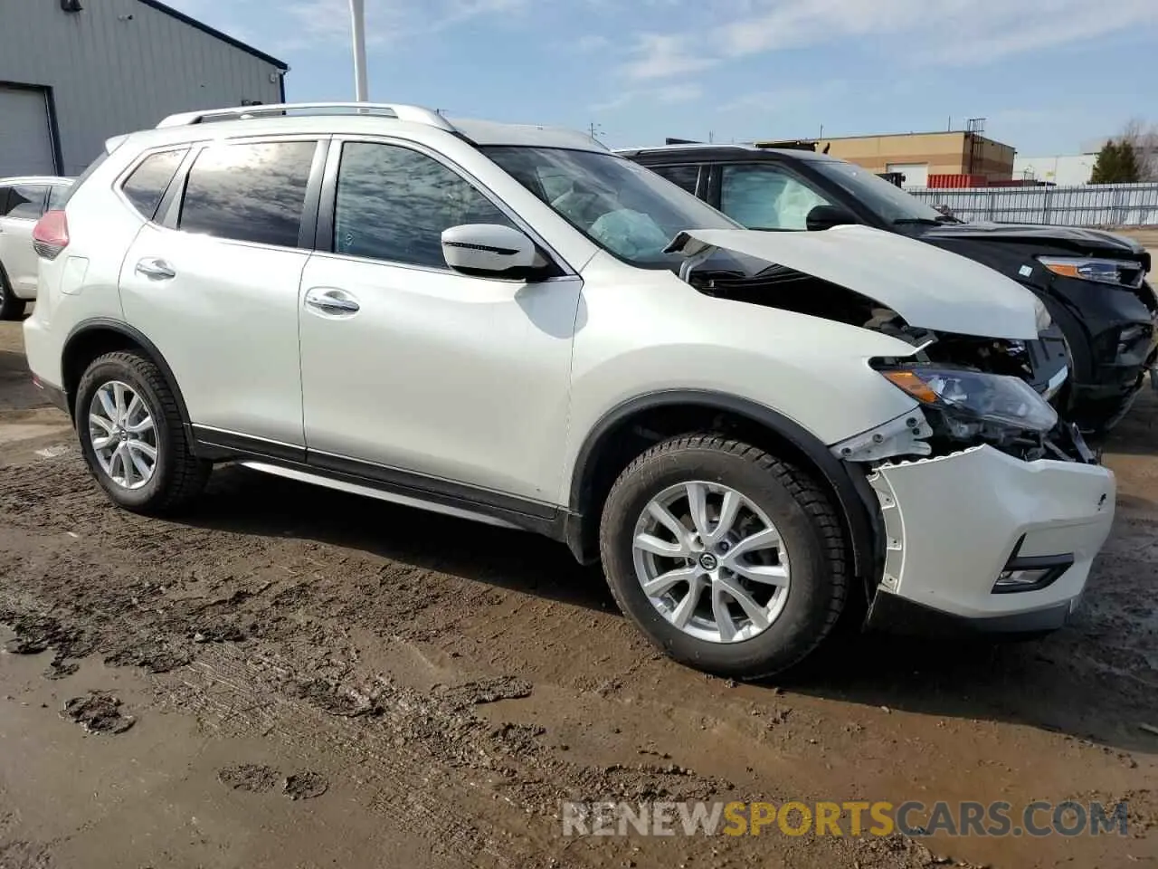 4 Photograph of a damaged car 5N1AT2MV3KC723996 NISSAN ROGUE 2019