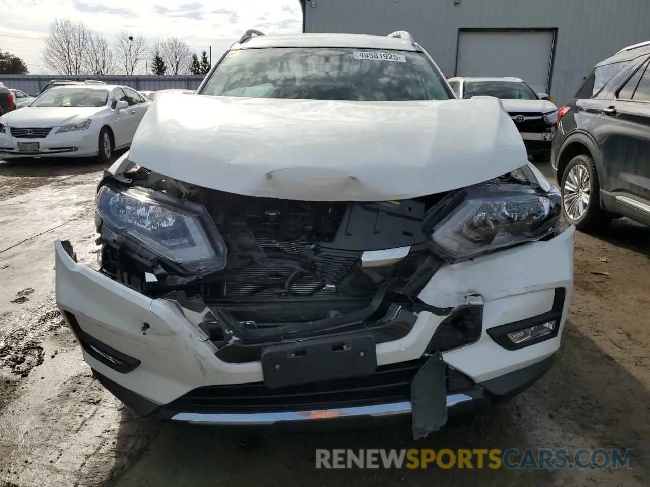5 Photograph of a damaged car 5N1AT2MV3KC723996 NISSAN ROGUE 2019